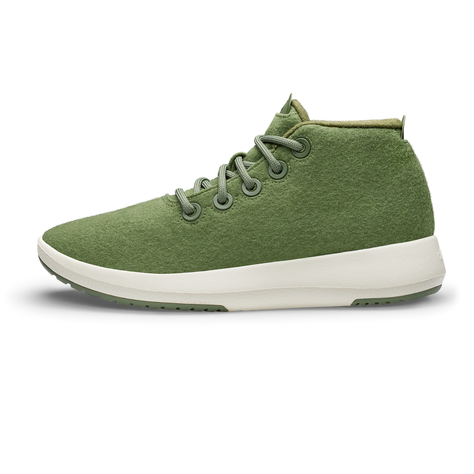 Women's Wool Runner-up Mizzles - Thunder Green (Natural White Sole)