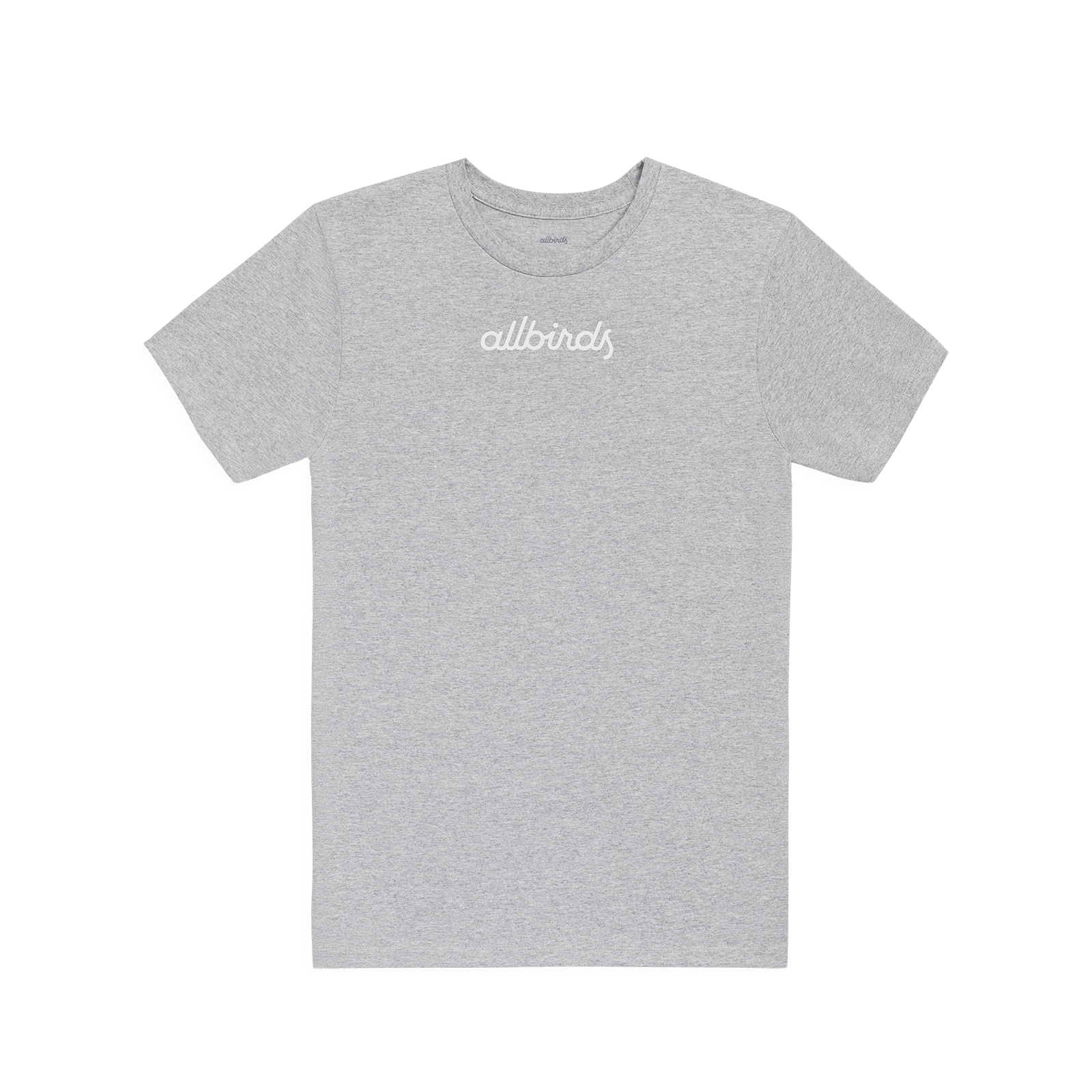 Men's Allgood Cotton Script Tee - Heathered Grey