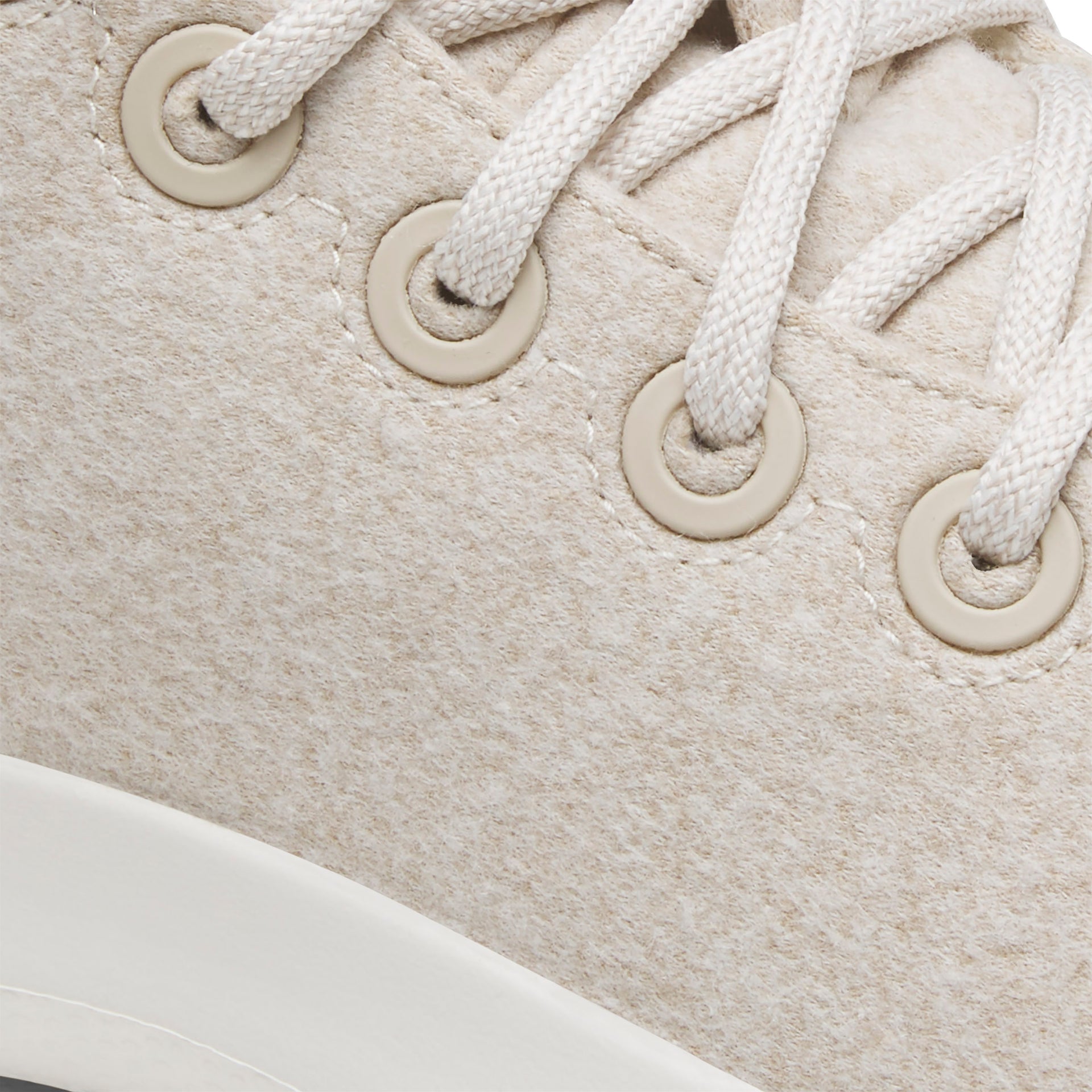 Women's Wool Runner-up Mizzles - Stony Cream (Natural White)