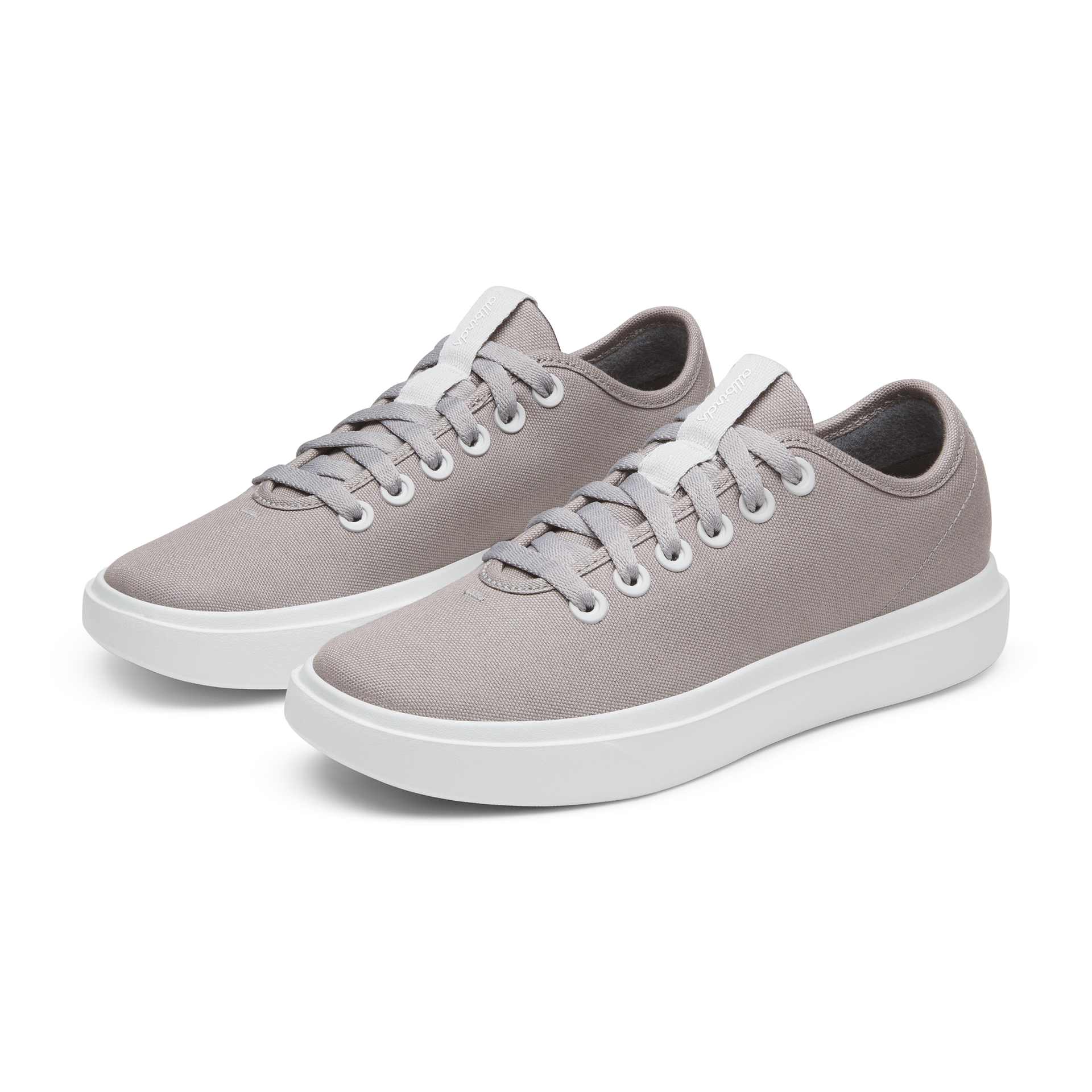 Women's Canvas Pipers - Medium Grey (Light Grey Sole)