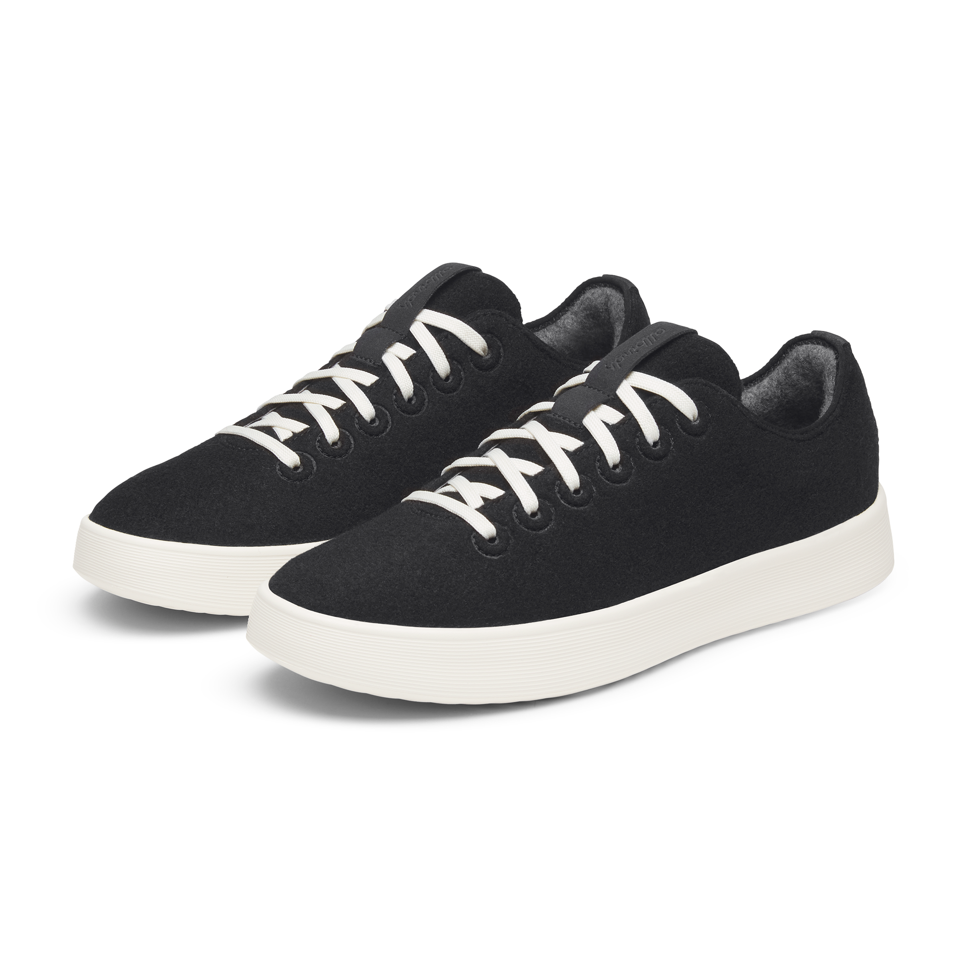 Women's Wool Cruiser - Natural Black (Natural White Sole)