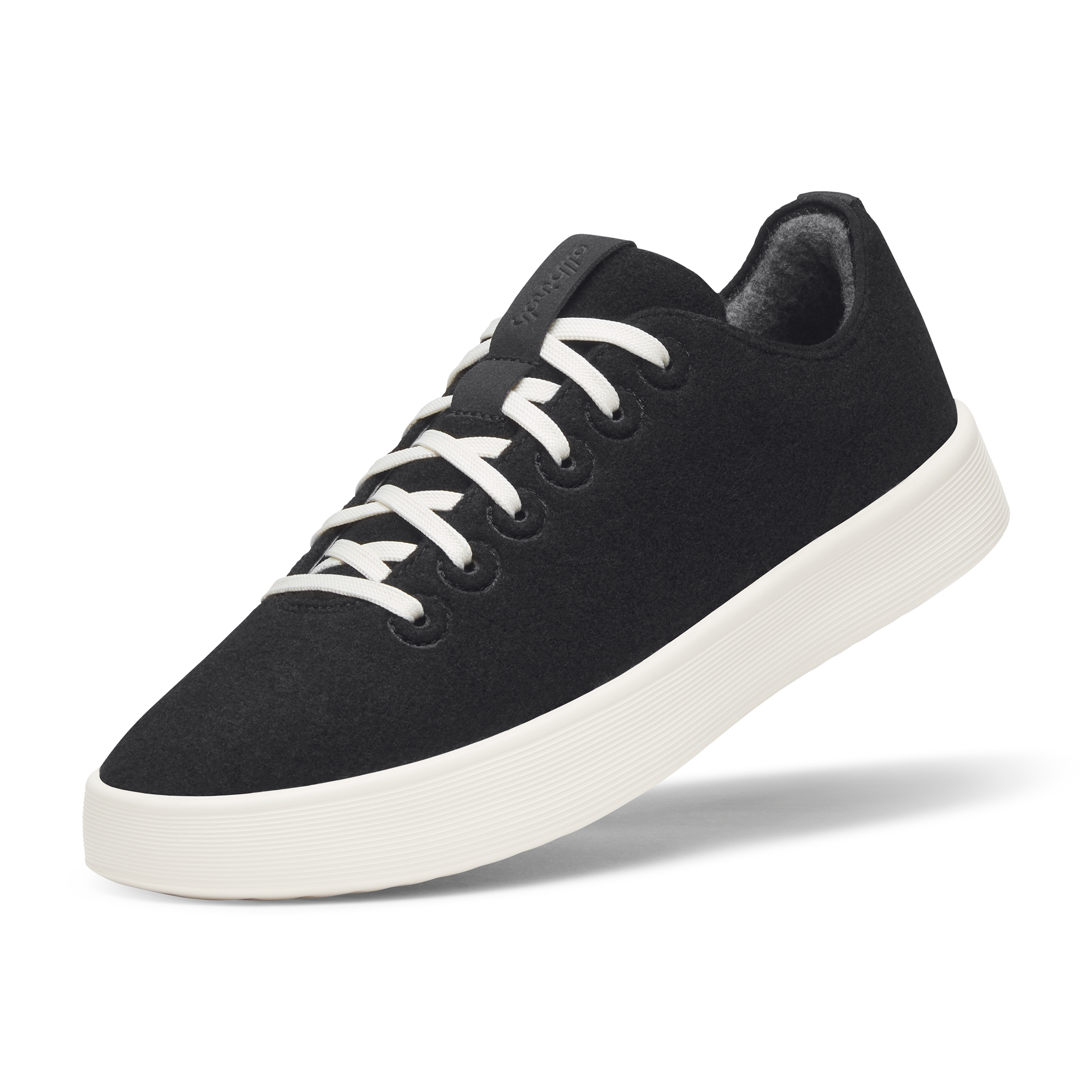 Women's Wool Cruiser - Natural Black (Natural White Sole)