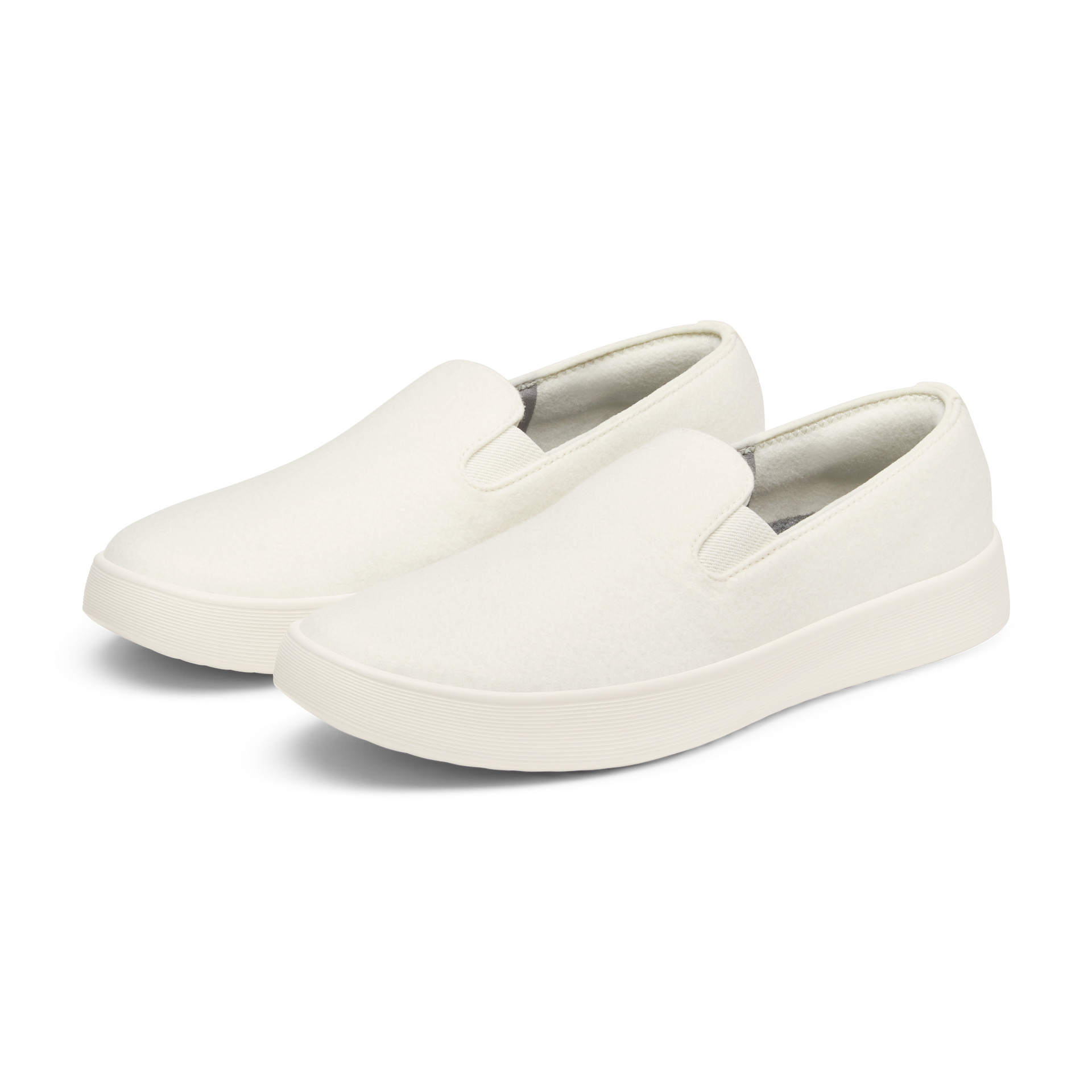 Wool Cruiser Slip On pour femmes - Natural White (Semelle Natural White)