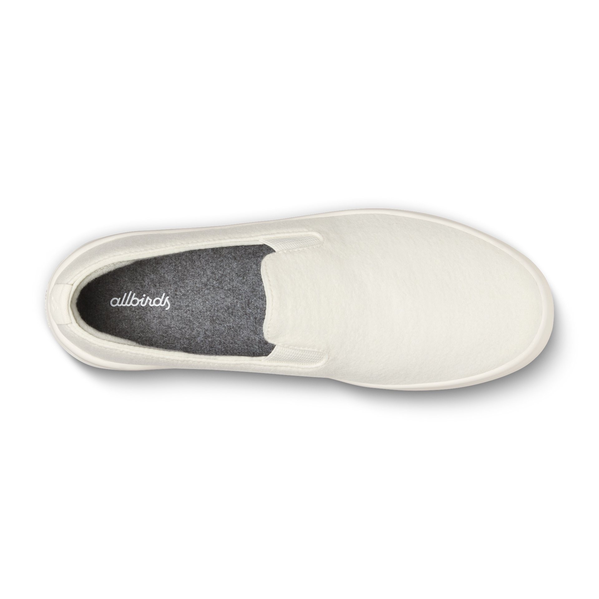 Wool Cruiser Slip On pour femmes - Natural White (Semelle Natural White)