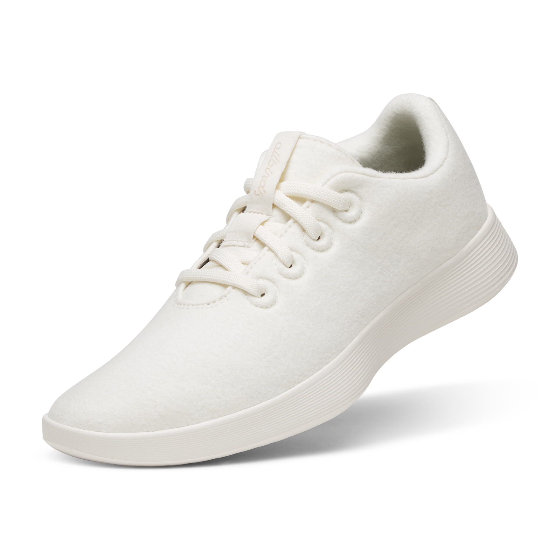 Women's Wool Runner NZ - Natural White (Natural White Sole)