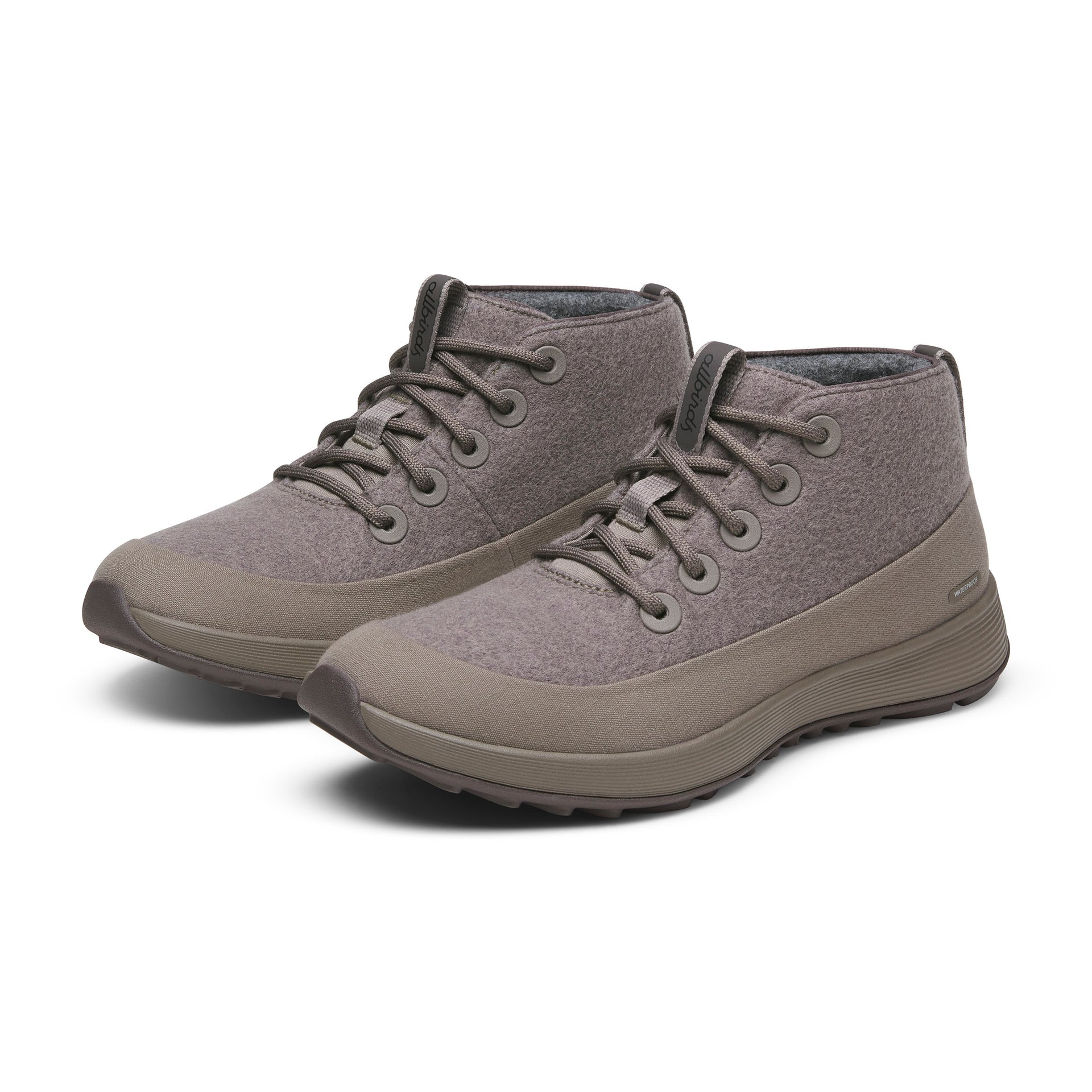 Wool Runner NZ Mid Waterproof pour hommes - Weathered Brown (semelle Weathered Brown)