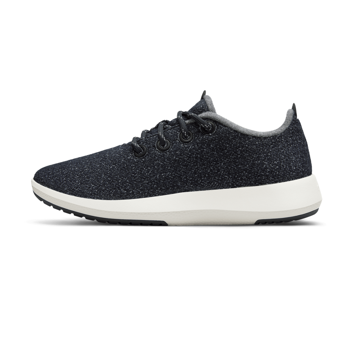 Women's Wool Runner Mizzles - Dark Grey (Natural White Sole)