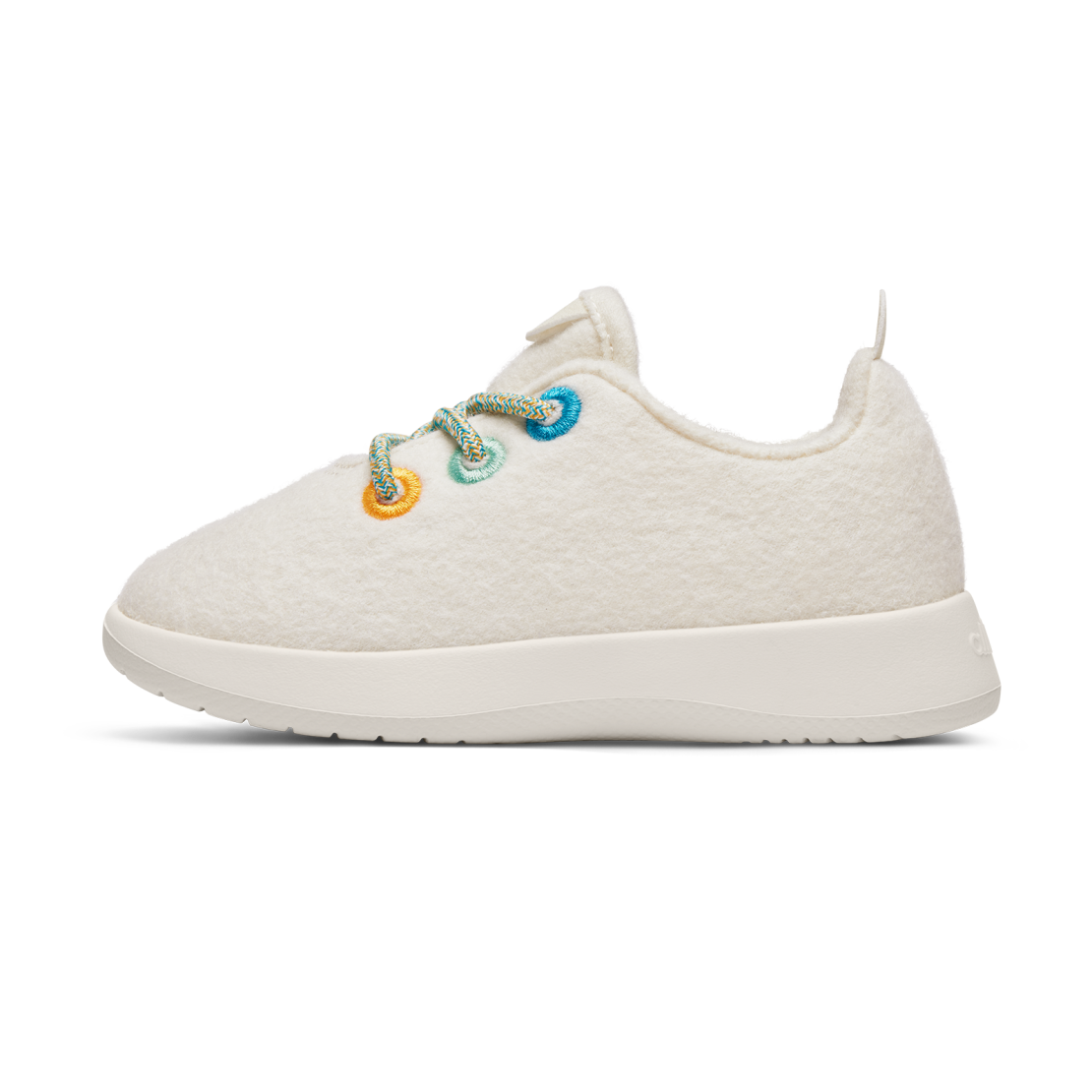 Smallbirds Wool Runners - Little Kids - Natural White (Natural White Sole)