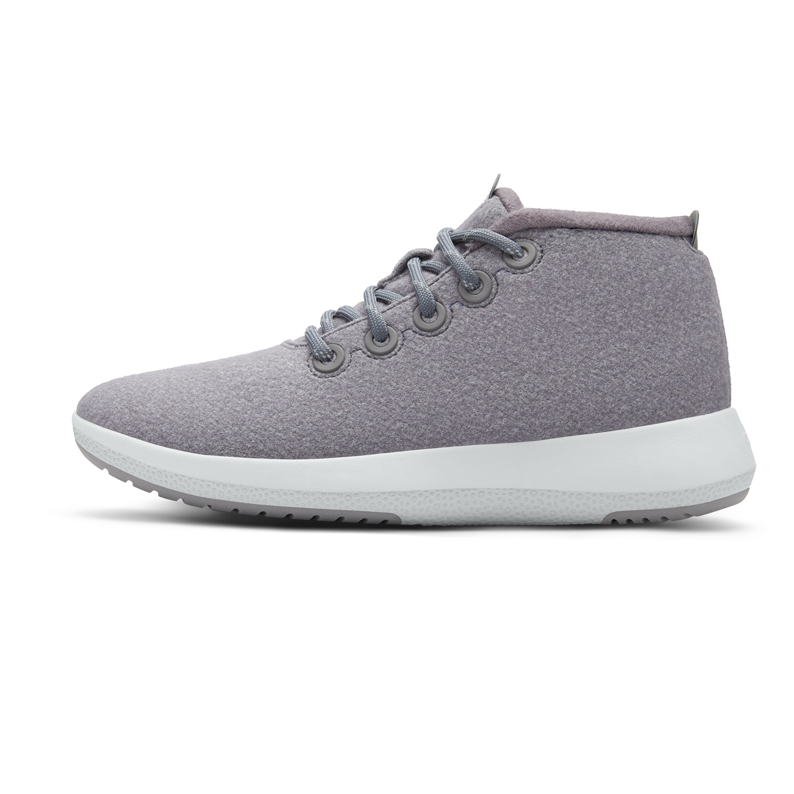 Men's Wool Runner-up Mizzles - Medium Grey (Light Grey Sole)