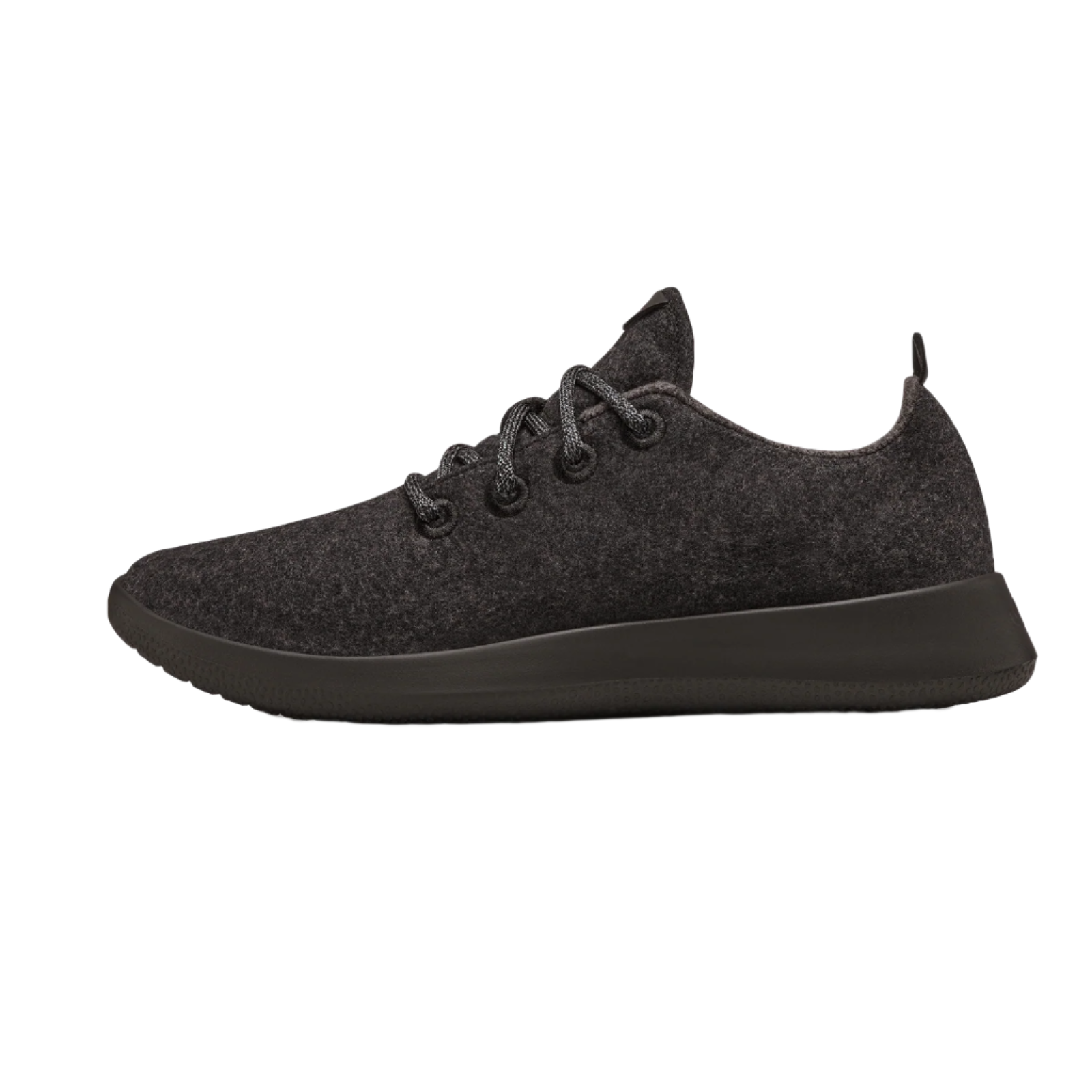 Women's Wool Runners - Natural Black (Black Sole)