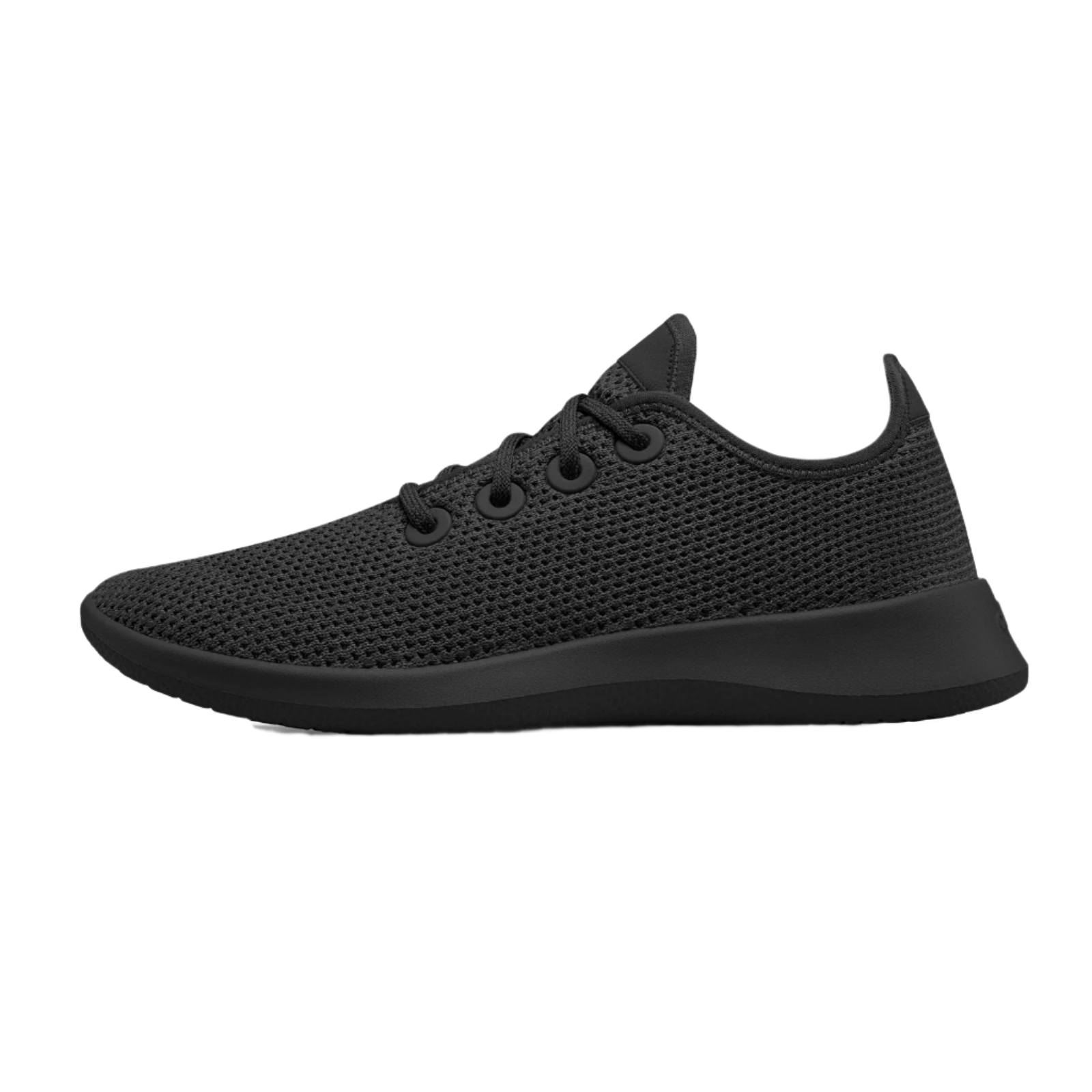 Women's Tree Runners - Jet Black (Black Sole)