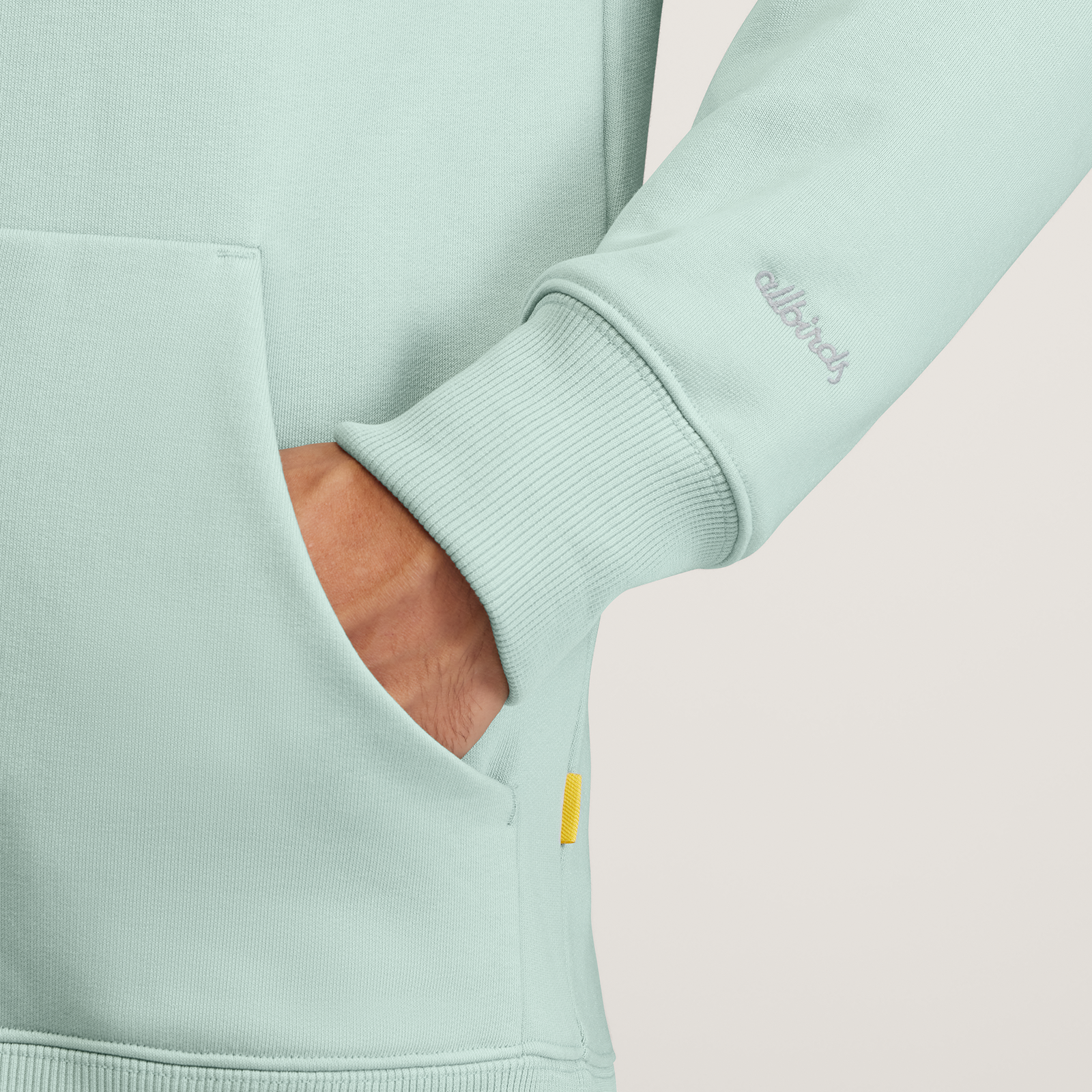 Men's Anytime Full Zip Hoodie - Bark Grey