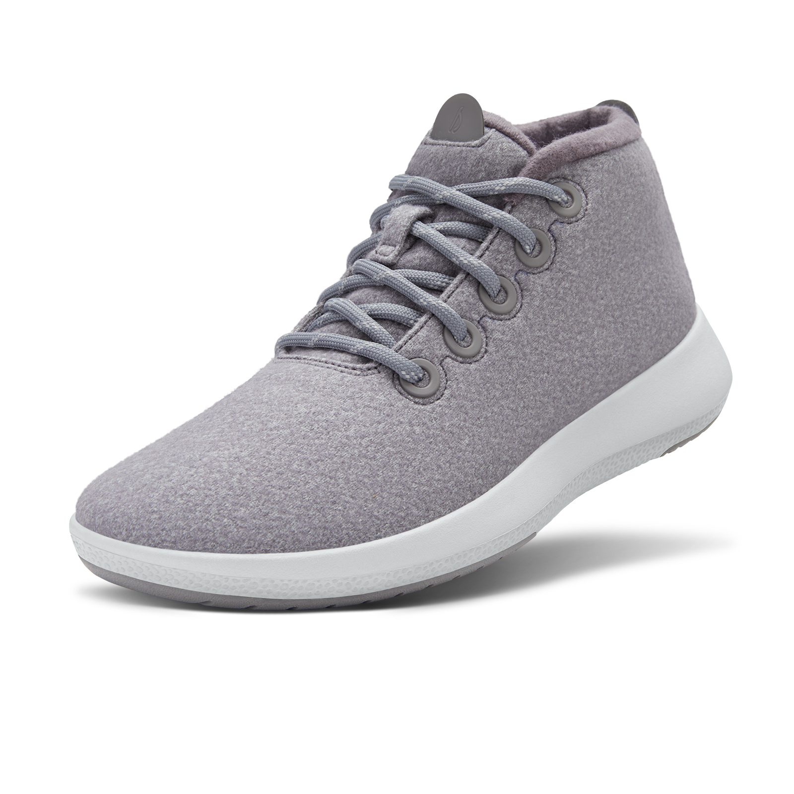 Men's Wool Runner-up Mizzles - Medium Grey (Light Grey Sole)