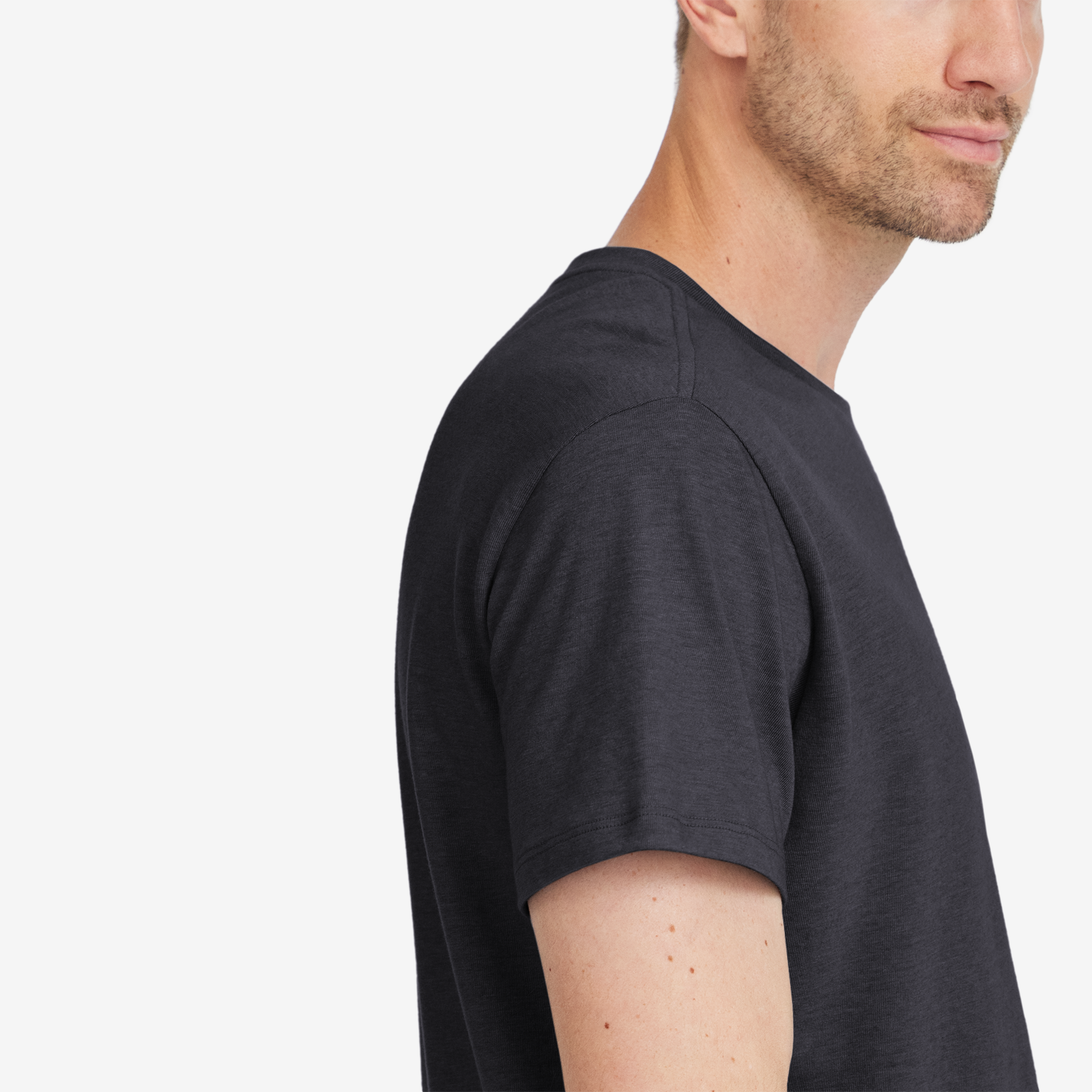 Men's Anytime Tee - Natural Black