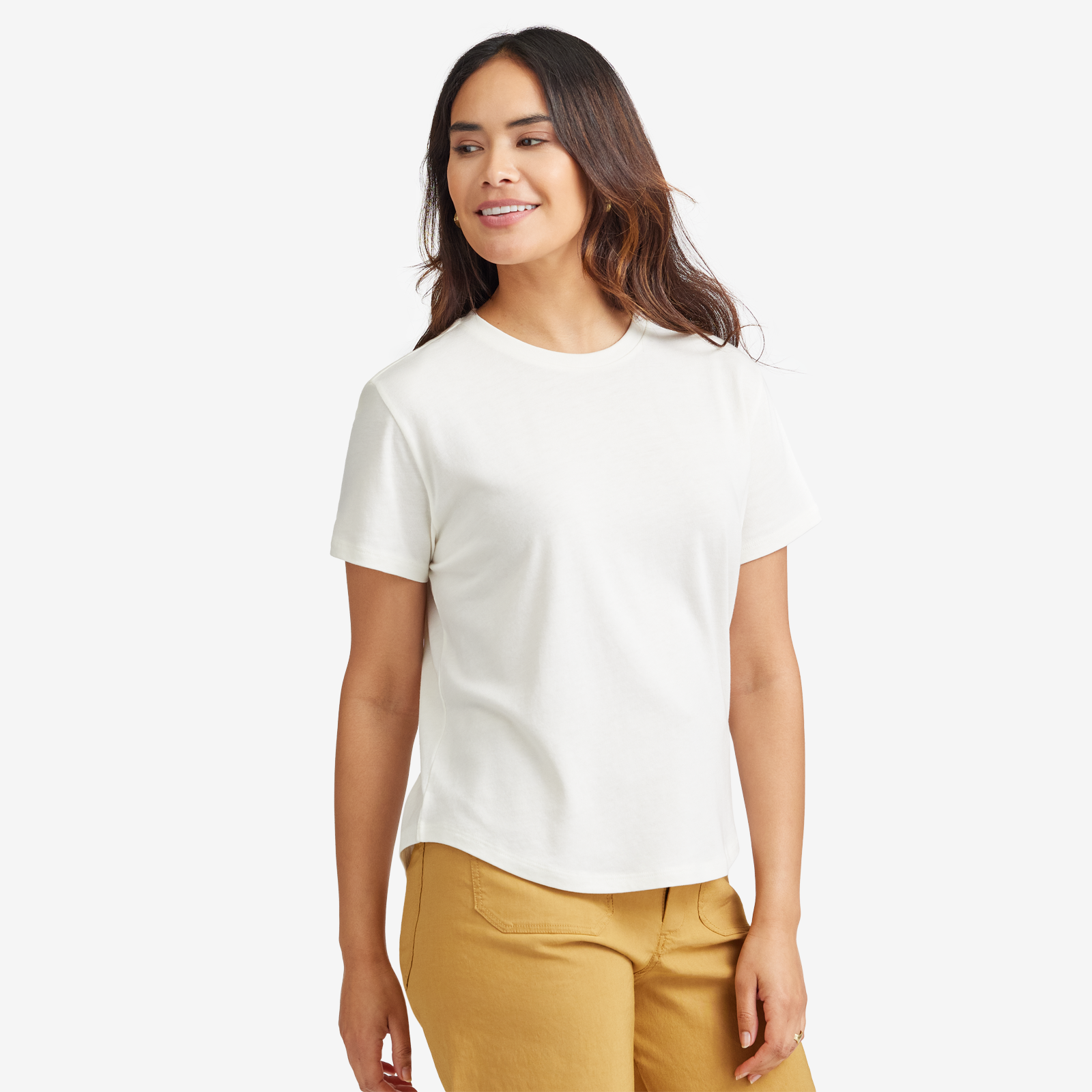 Women's Anytime Tee - Natural White