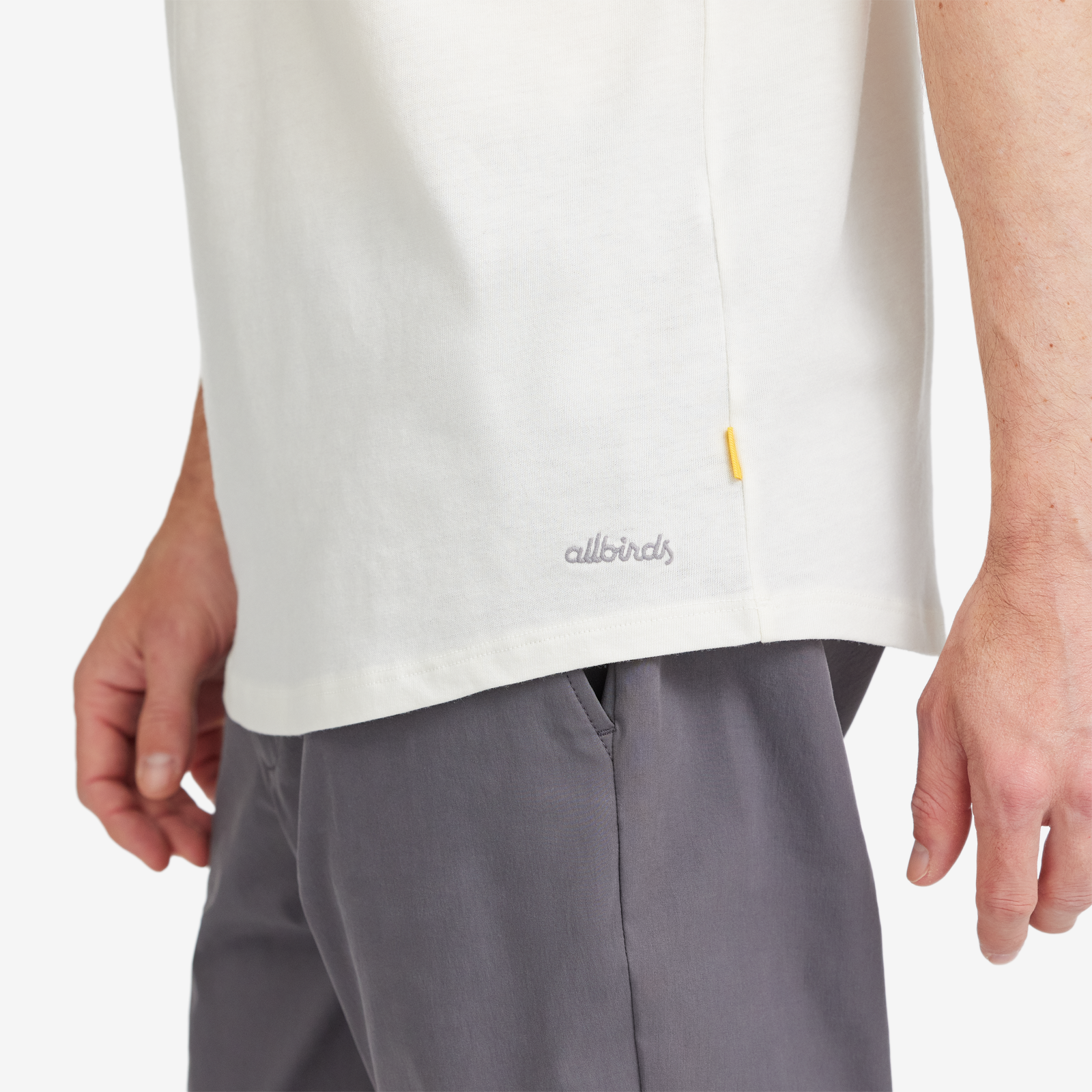Men's Anytime Tee - Natural White