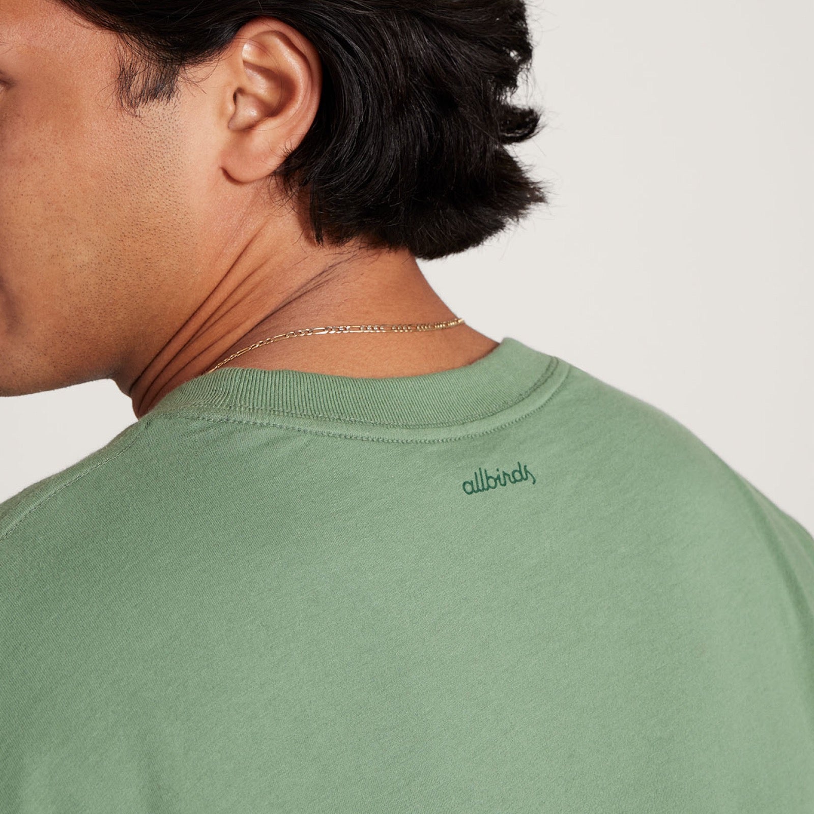 Men's Allgood Cotton Long Sleeve Tee - Hazy Cargo
