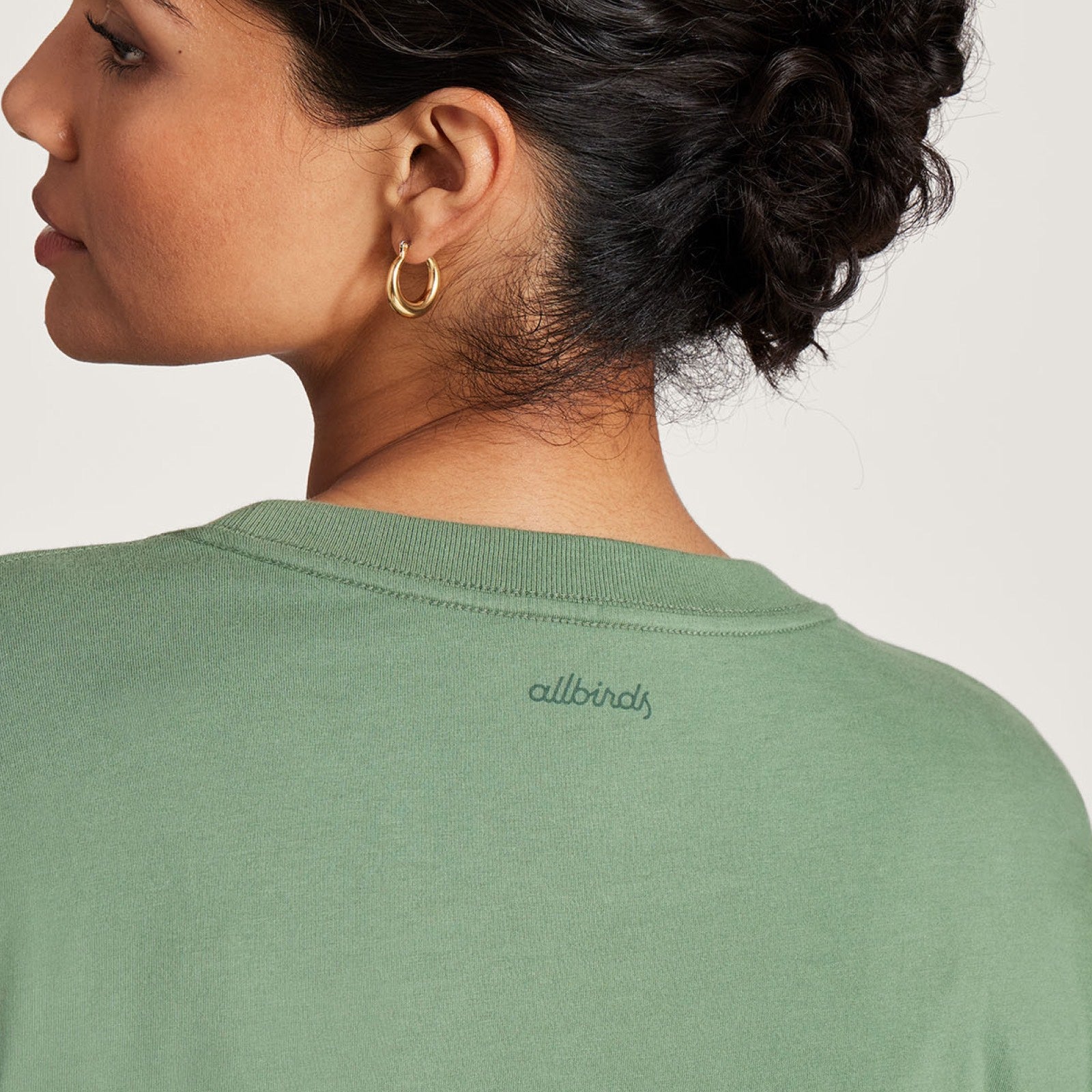 T-shirt à manches longues en coton Allgood pour femmes - Hazy Cargo