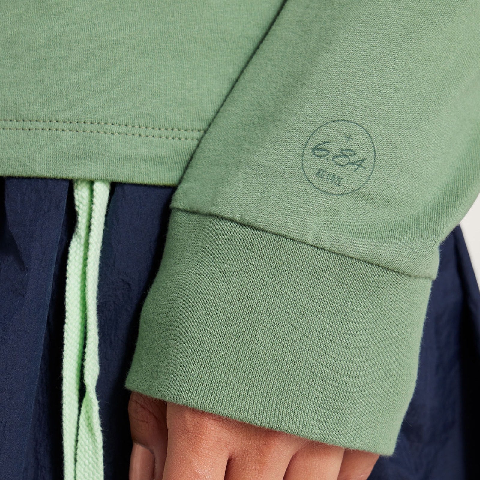 T-shirt à manches longues en coton Allgood pour femmes - Hazy Cargo