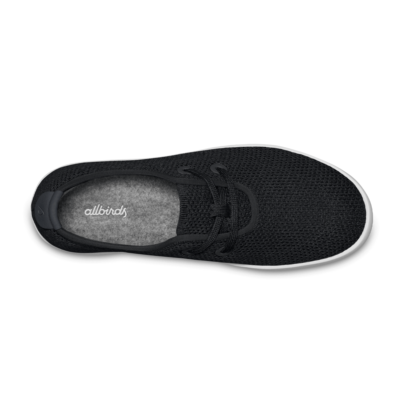 Tree Skippers pour hommes - Jet Black (Semelle White)