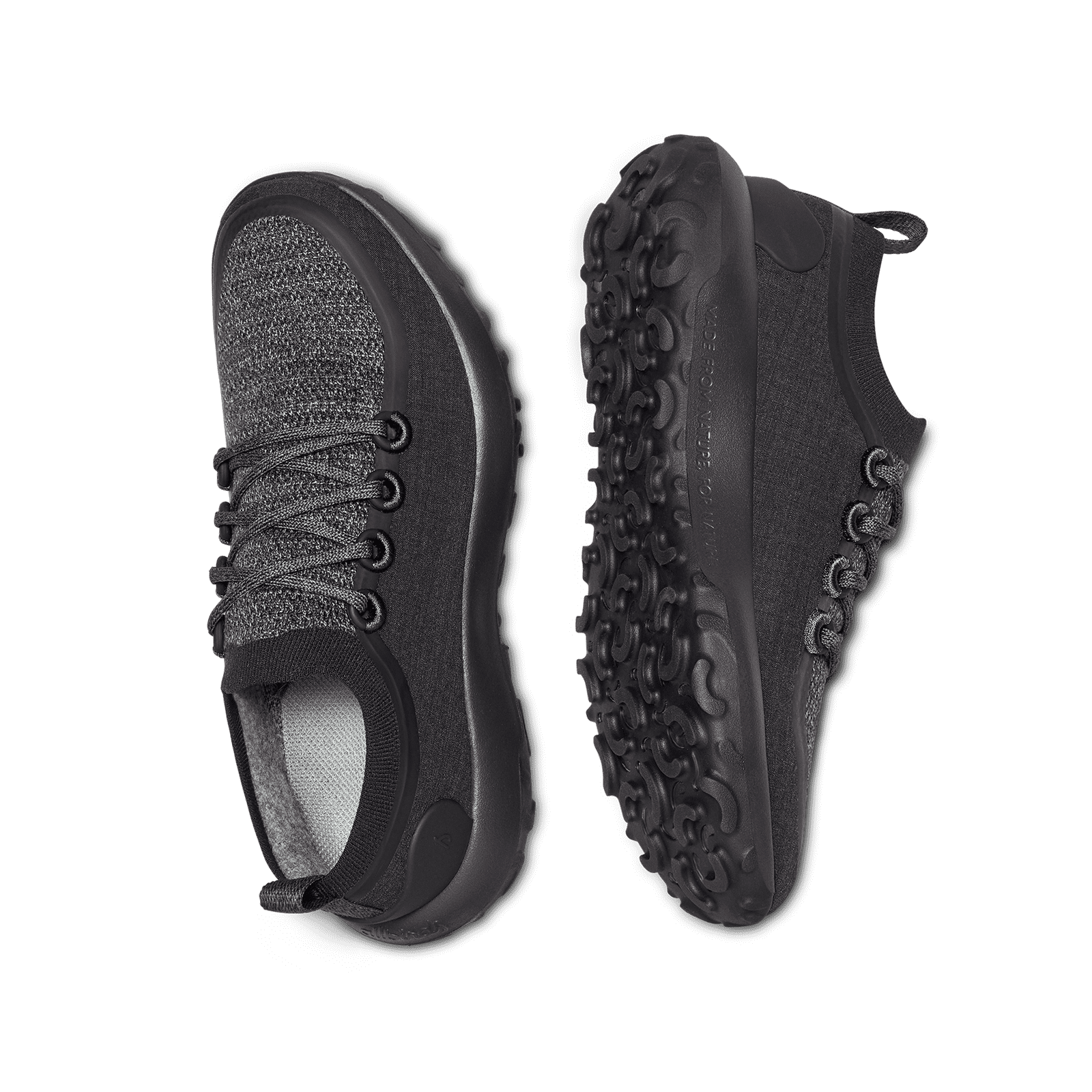 Men's Trail Runners SWT - Natural Black (Black Sole)