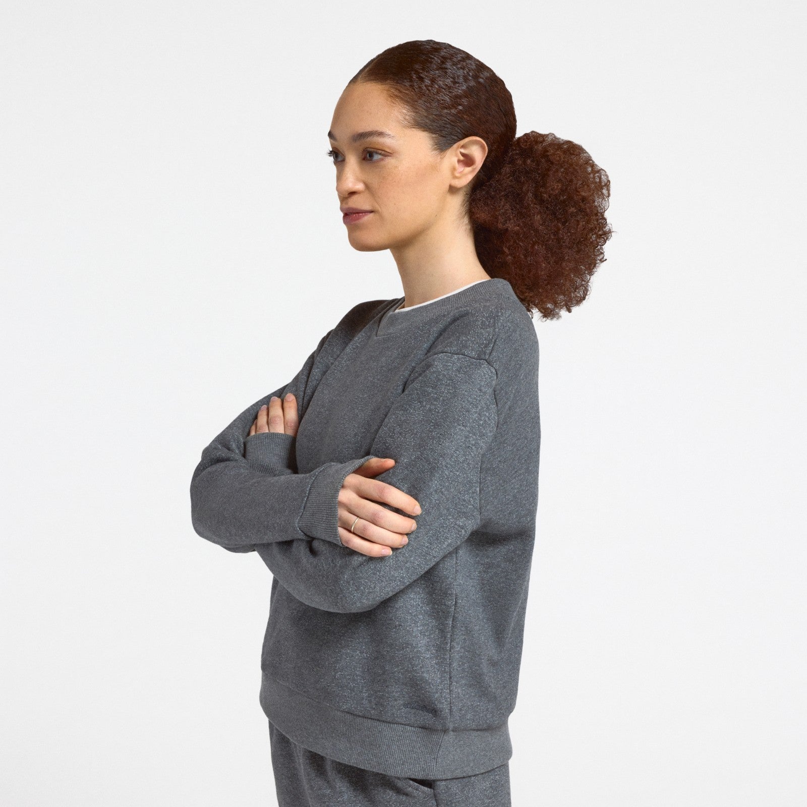 Women's Merino Blend Sweatpant - Natural Grey Heather