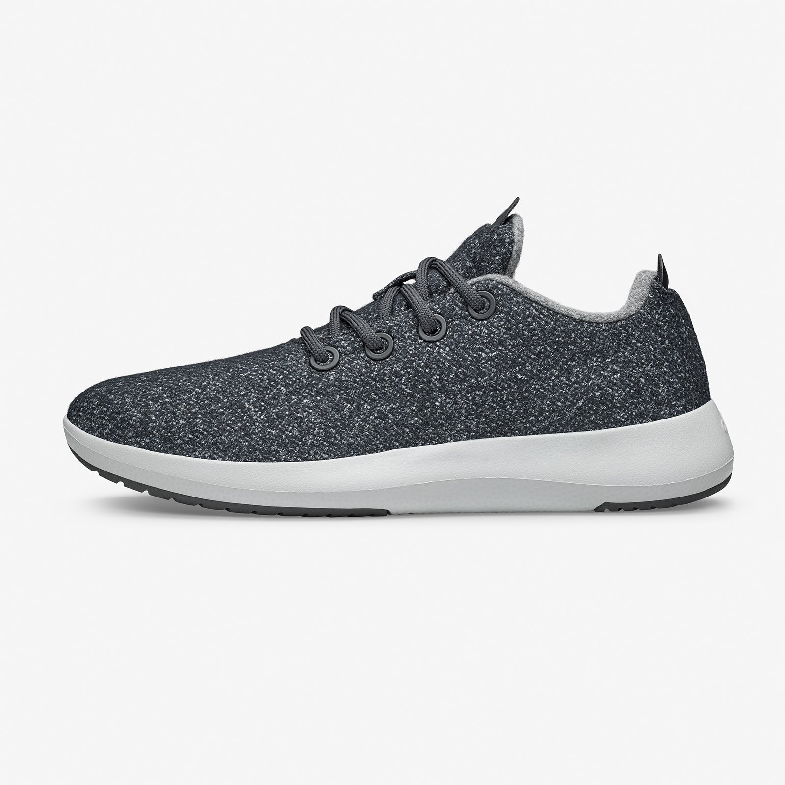 Men's Wool Runner Mizzles - Dark Grey (Light Grey)