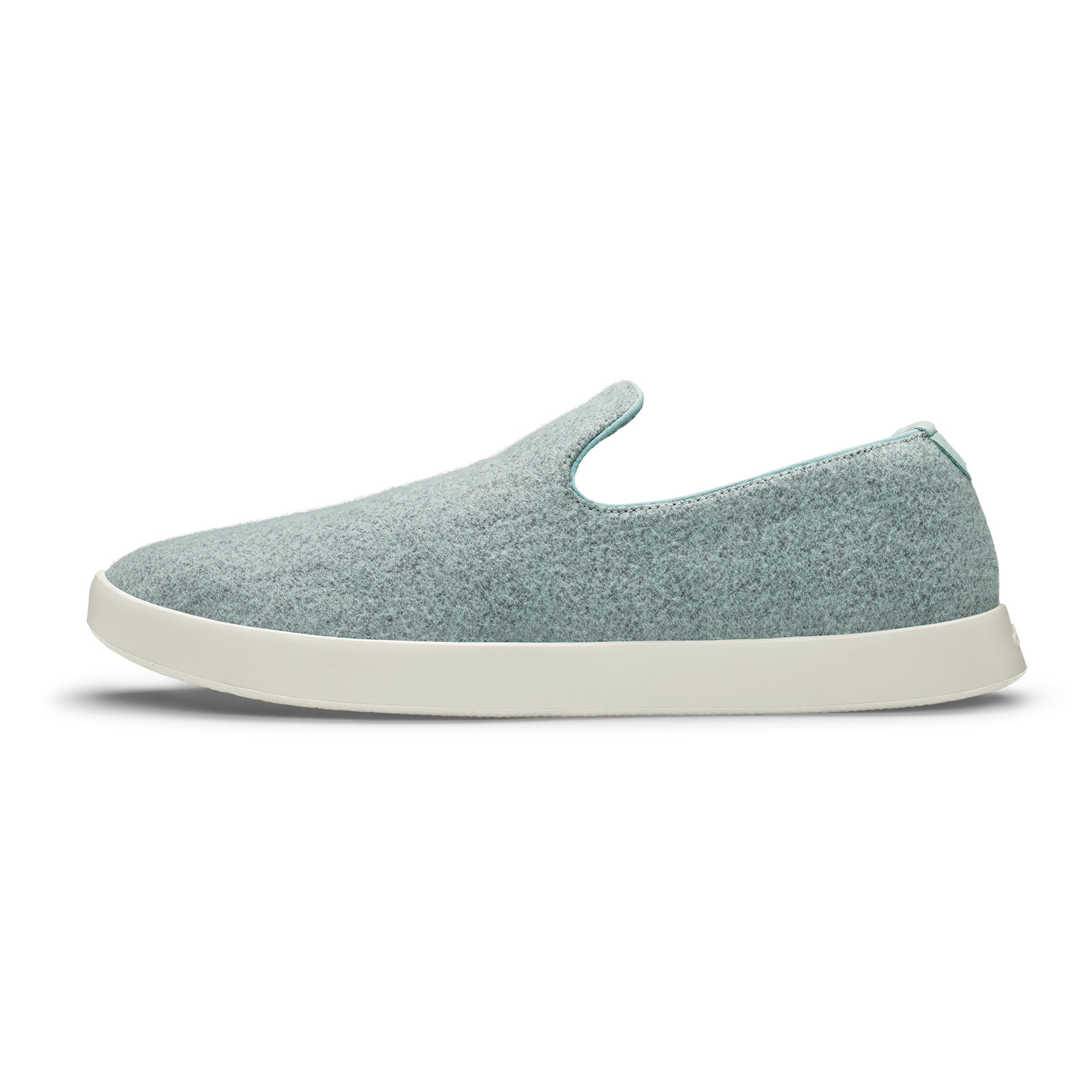 Women's Wool Loungers - Bark Grey (Natural White Sole)