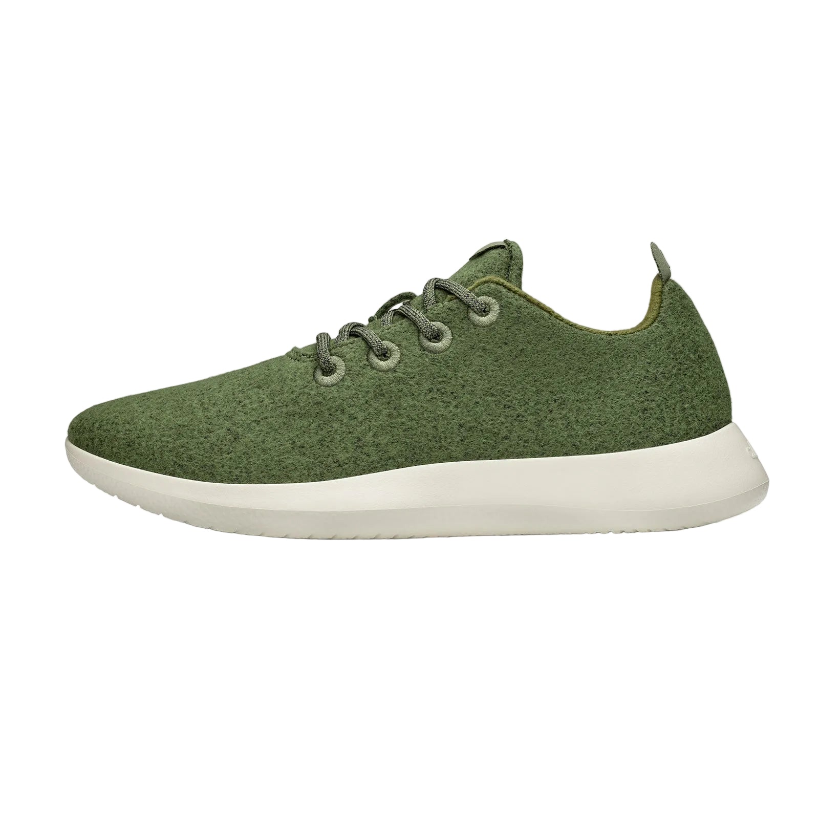 Men's Wool Runners - Thunder Green (Natural White Sole)
