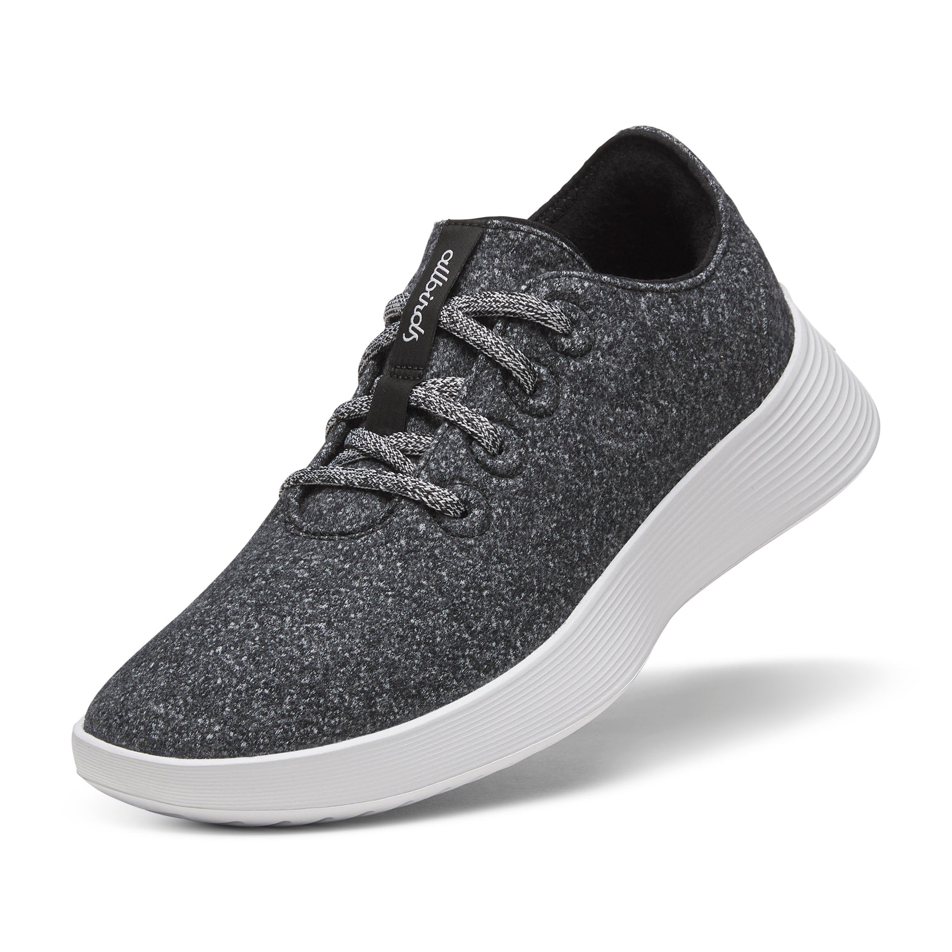 Men's Wool Runner Go - Dark Grey (Light Grey)