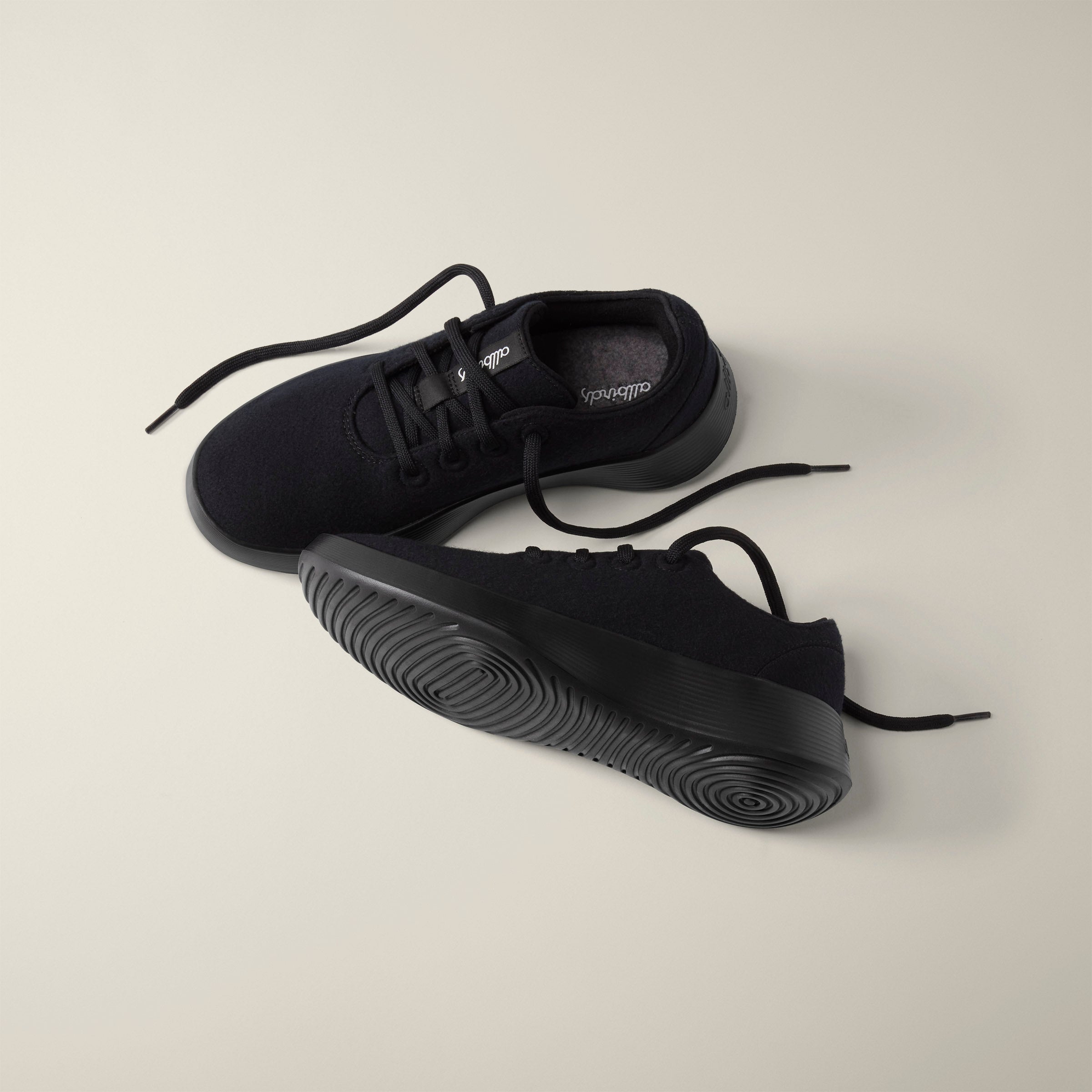 Women s Wool Runner 2 Natural Black Natural Black Allbirds Canada