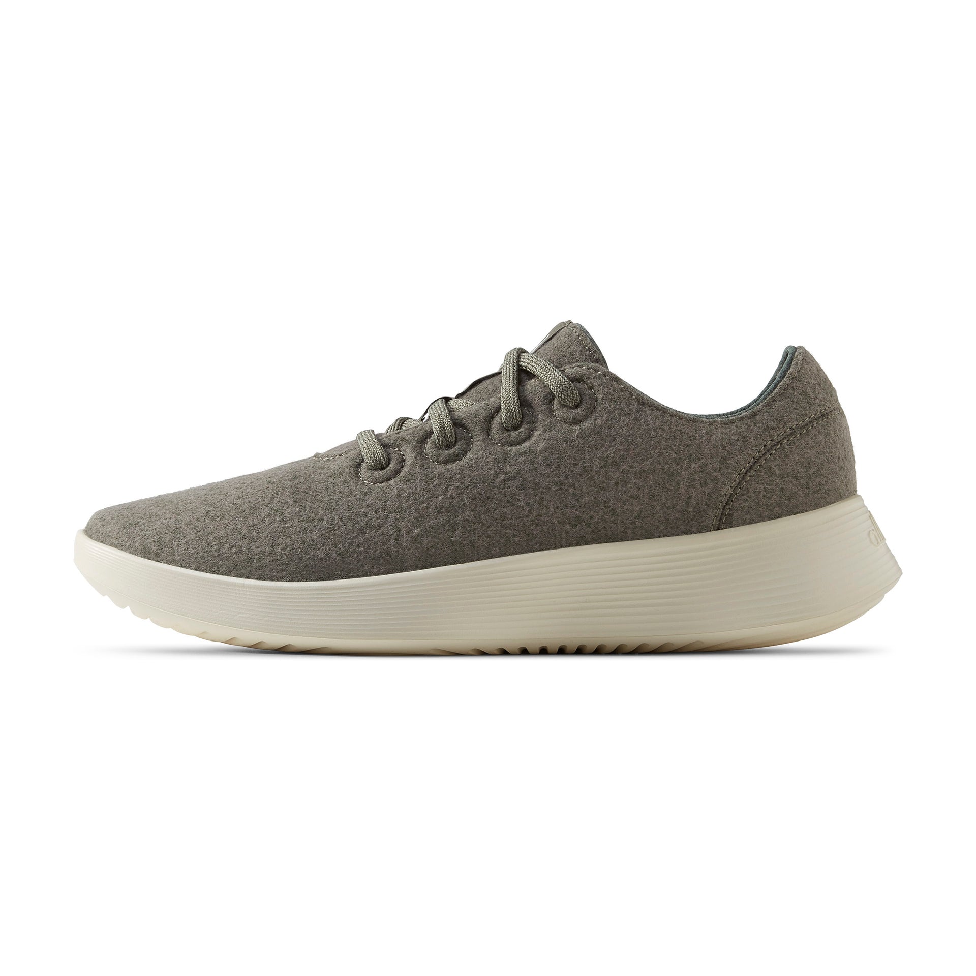 Women's Wool Runner Go Rugged Green (Stony Cream Sole