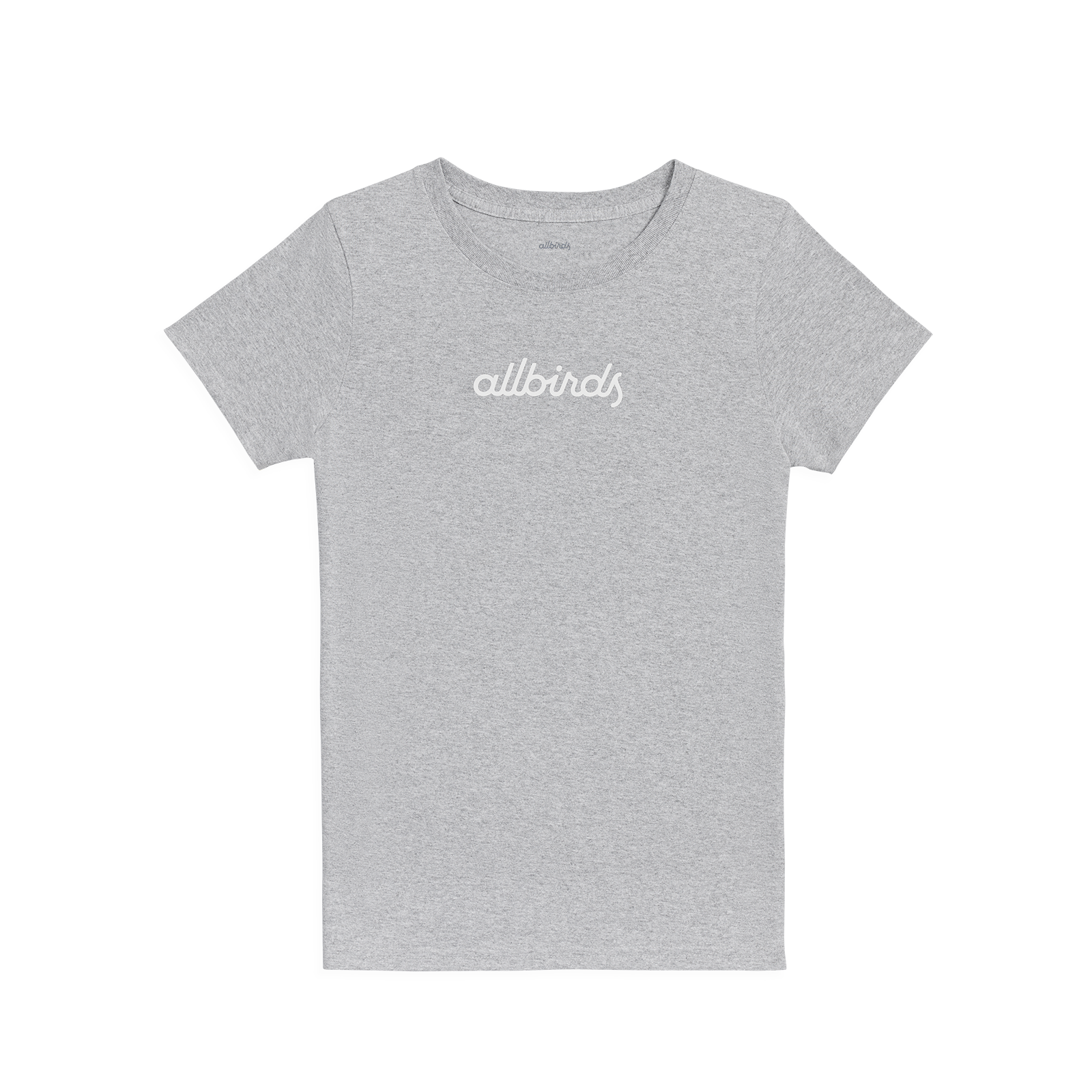 T-shirt en coton Allgood Script pour femmes - Heathered Grey