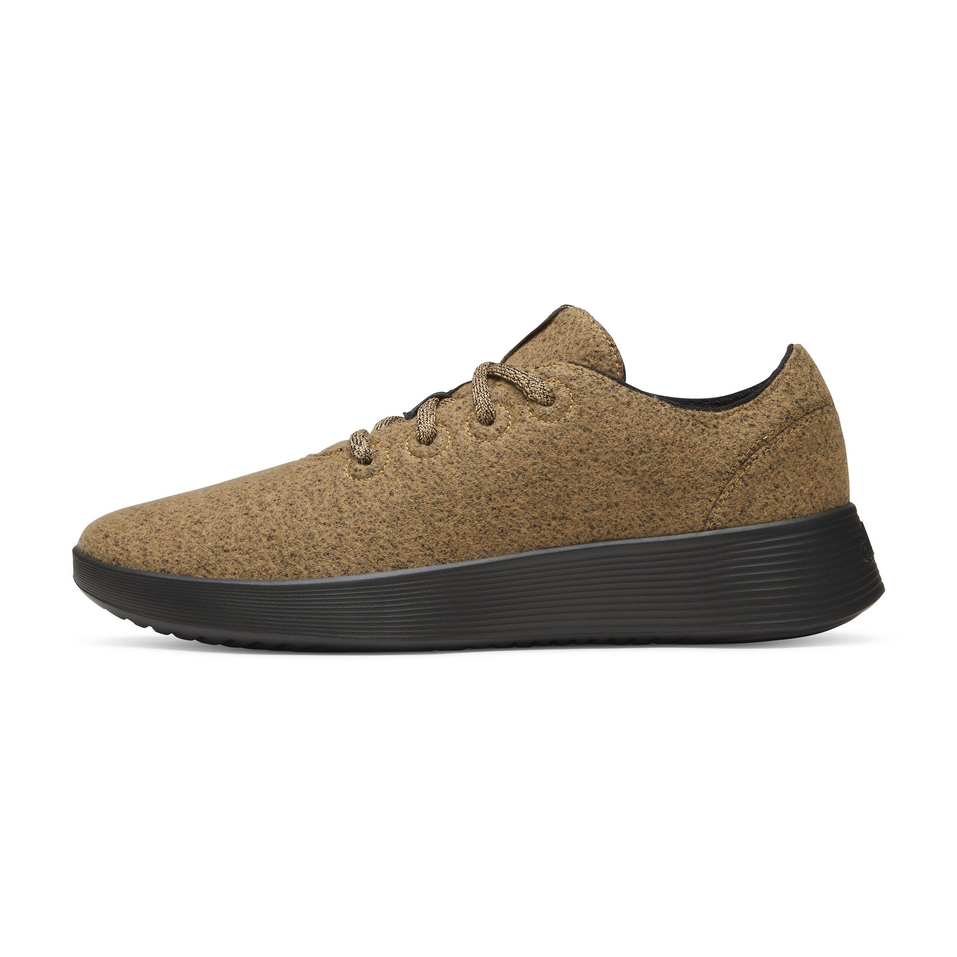 Men's Wool Runner Go - Stony Beige (Dark Grey)