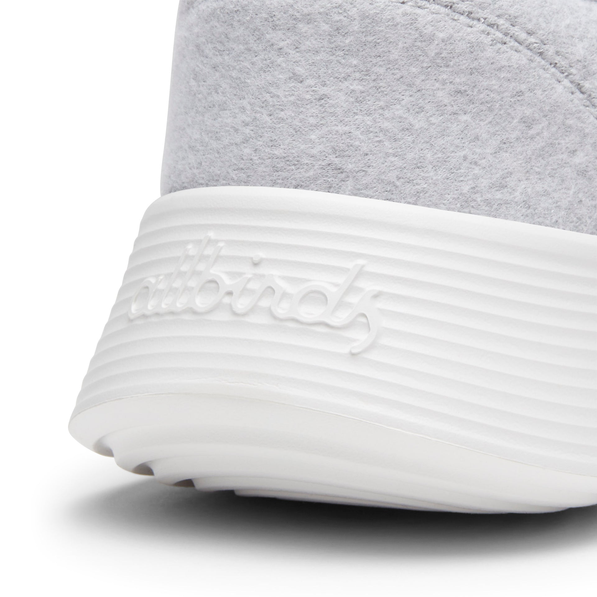 Women's Wool Runner Go - Light Grey / True Navy (Blizzard)