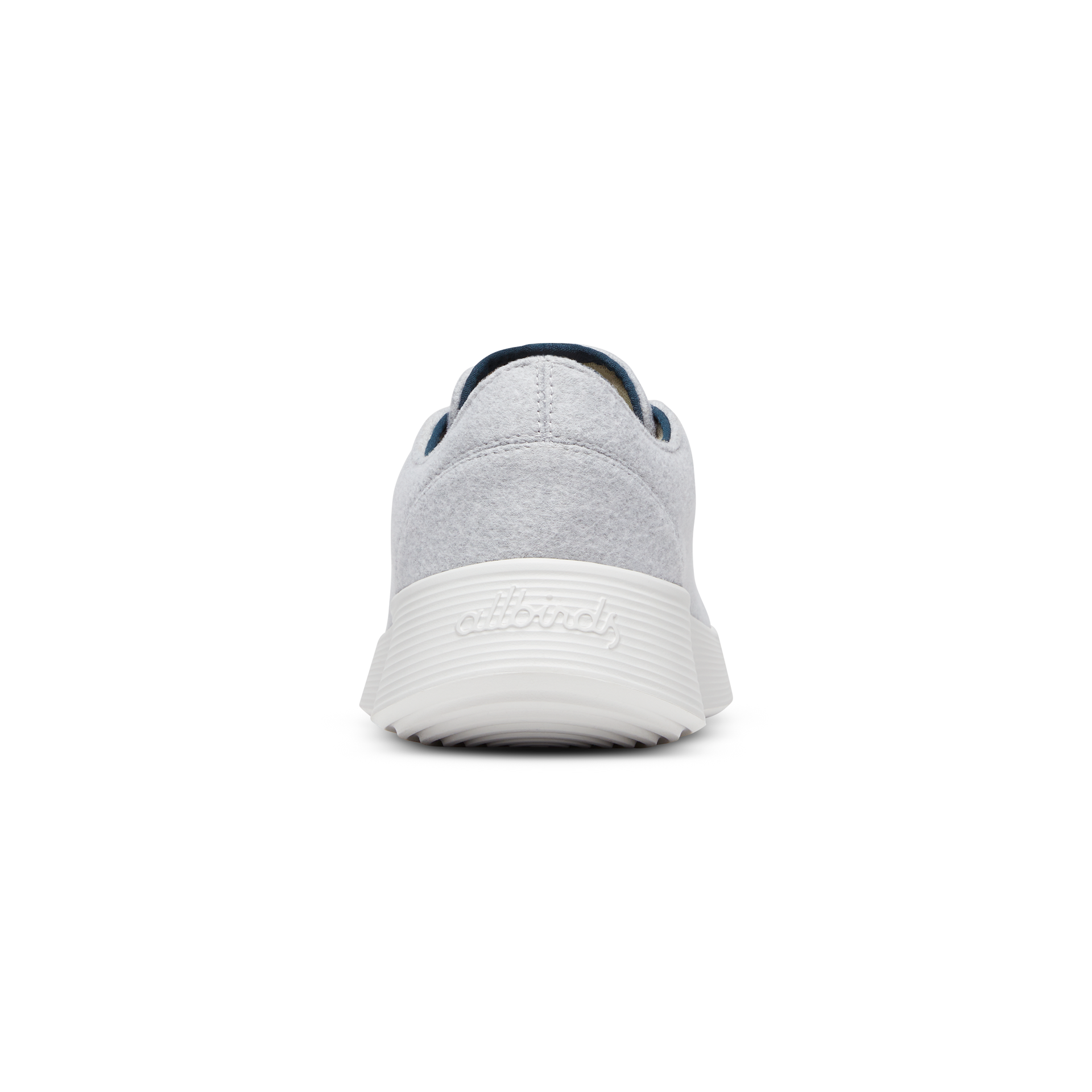 Women's Wool Runner Go - Light Grey / True Navy (Blizzard)