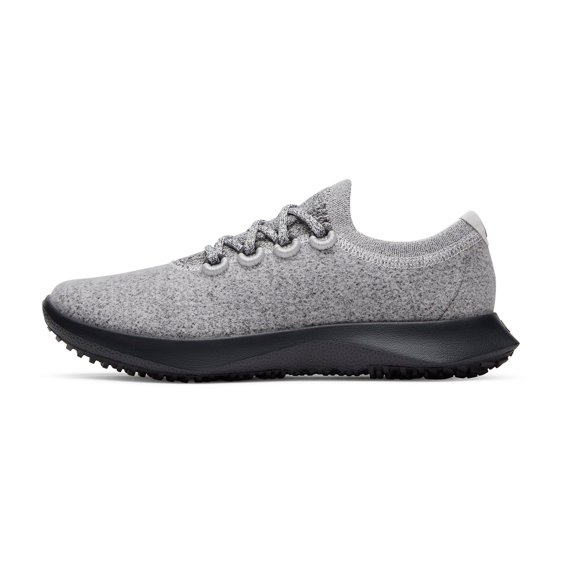 Wool Dasher Mizzles pour hommes - Dark Grey / Bloom Red (Arid Beige Sole)