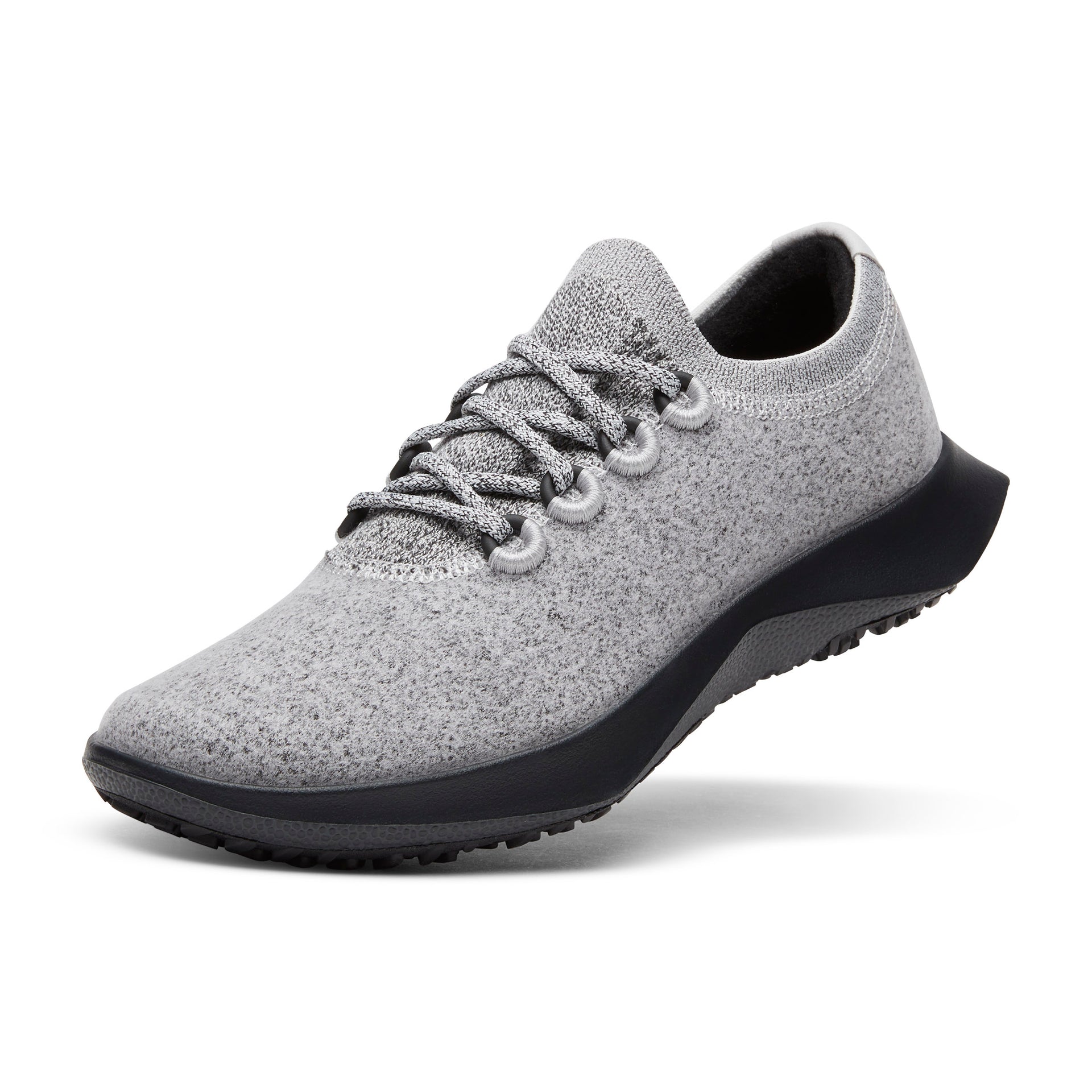 Wool Dasher Mizzles pour hommes - Dark Grey / Bloom Red (Arid Beige Sole)