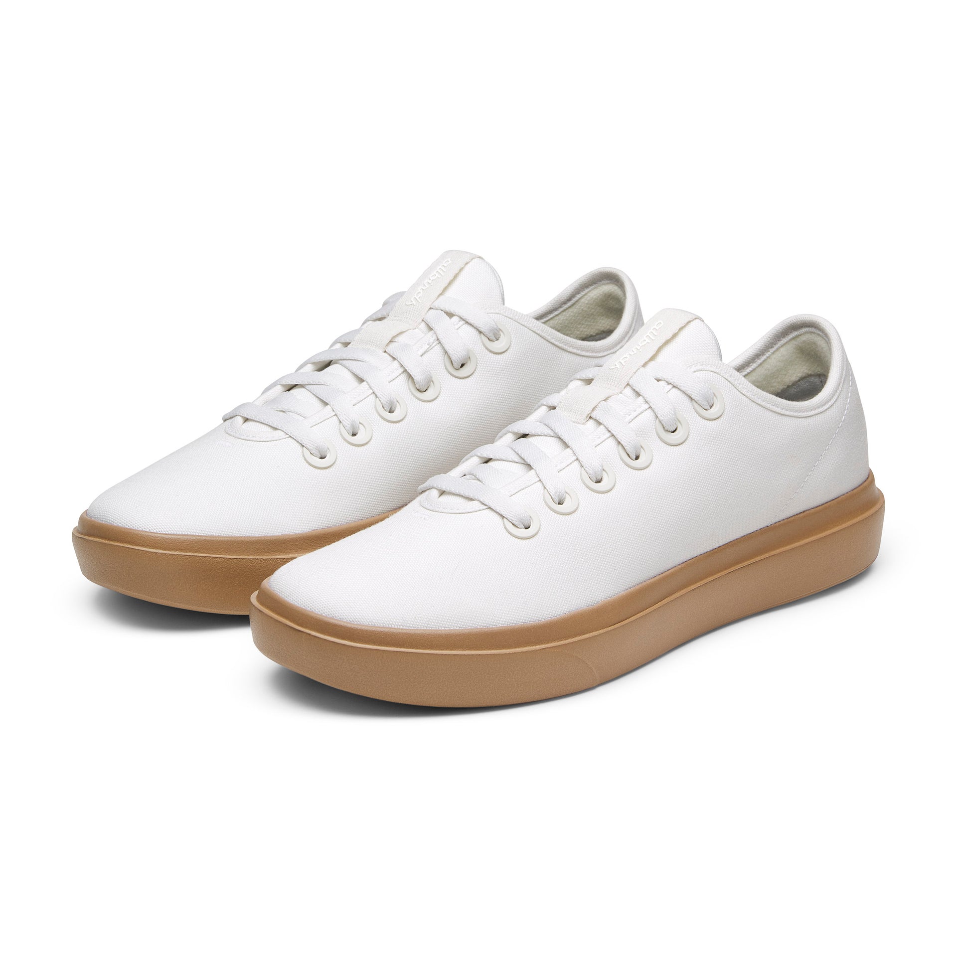 Women's Canvas Pipers - Blizzard (Bark Brown Sole)