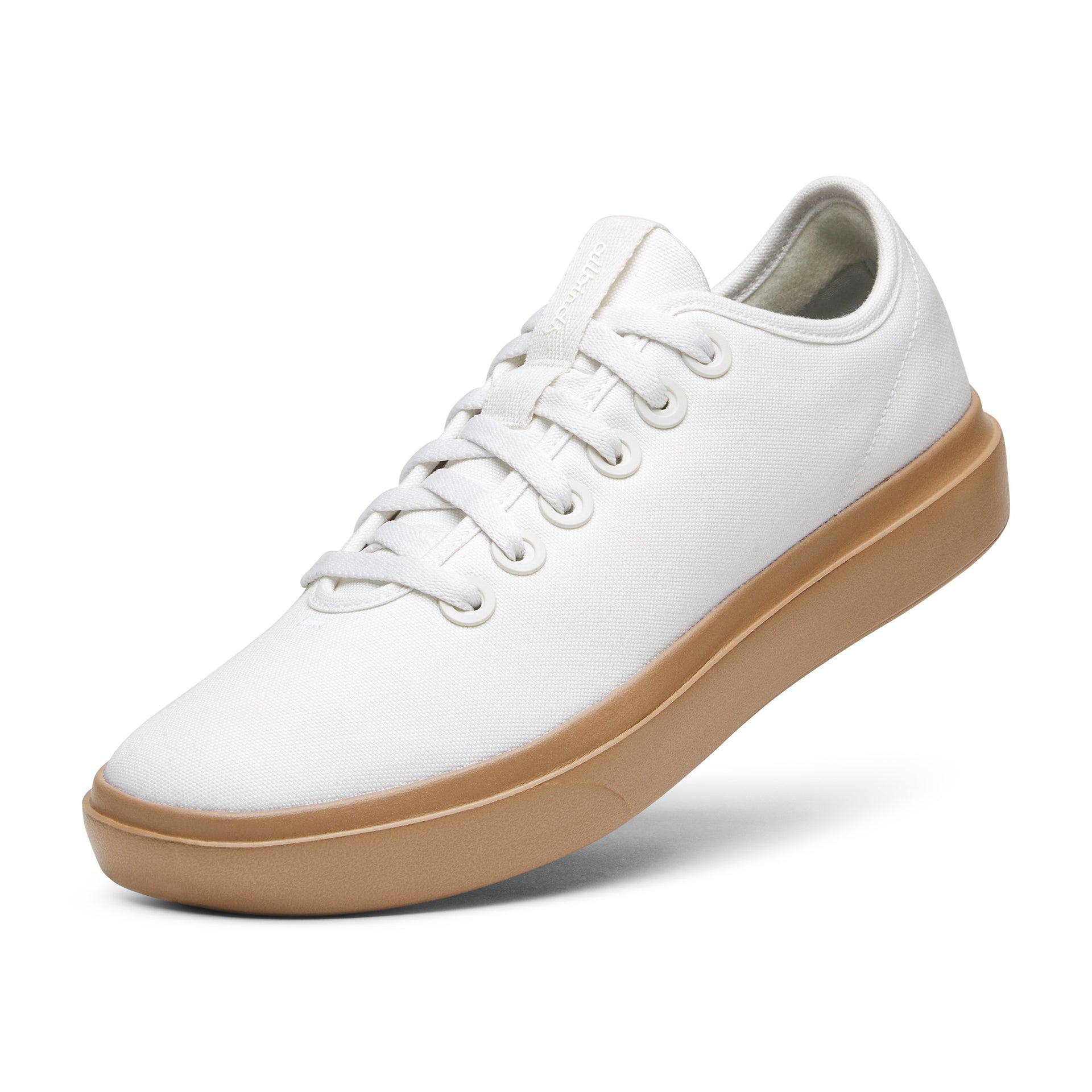 Women's Canvas Pipers - Blizzard (Bark Brown Sole)