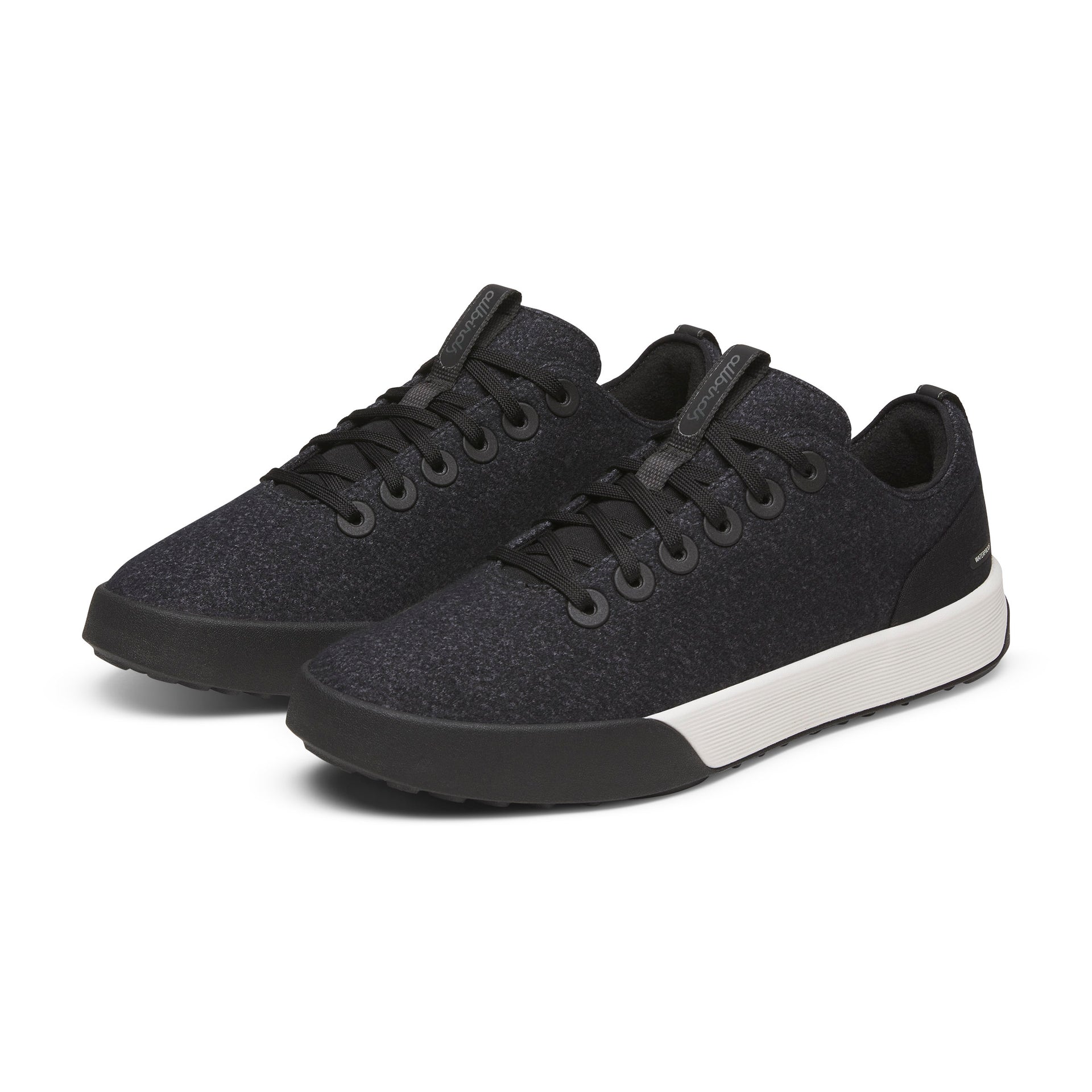 Women's Wool Cruiser Waterproof - Natural Black (Natural White Sole)