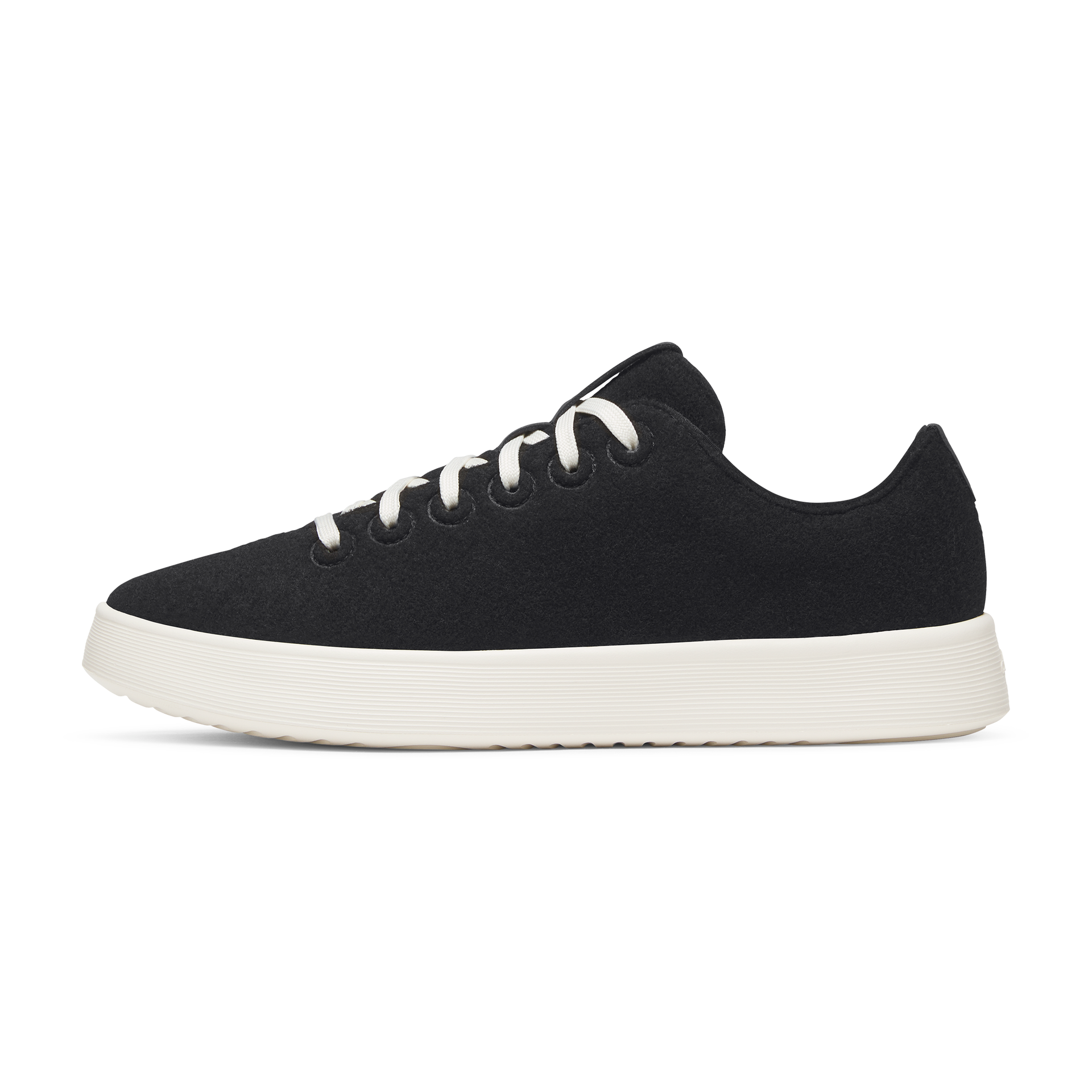 Women's Wool Cruiser - Natural Black (Natural White Sole)