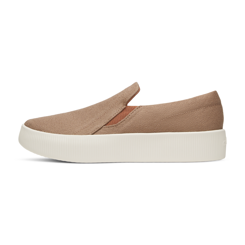 Women's Lounger Lift - Taupe Blush (Natural White Sole)