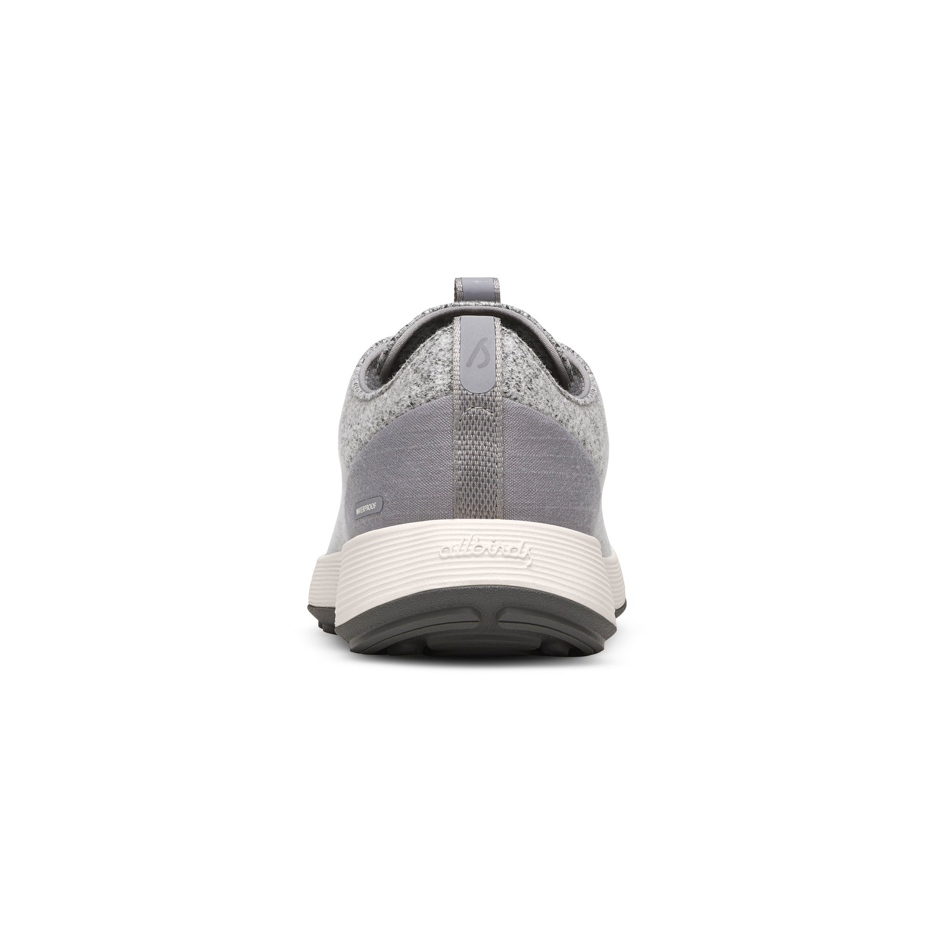 Men's Wool Runner NZ Waterproof - Medium Grey (Natural White Sole)