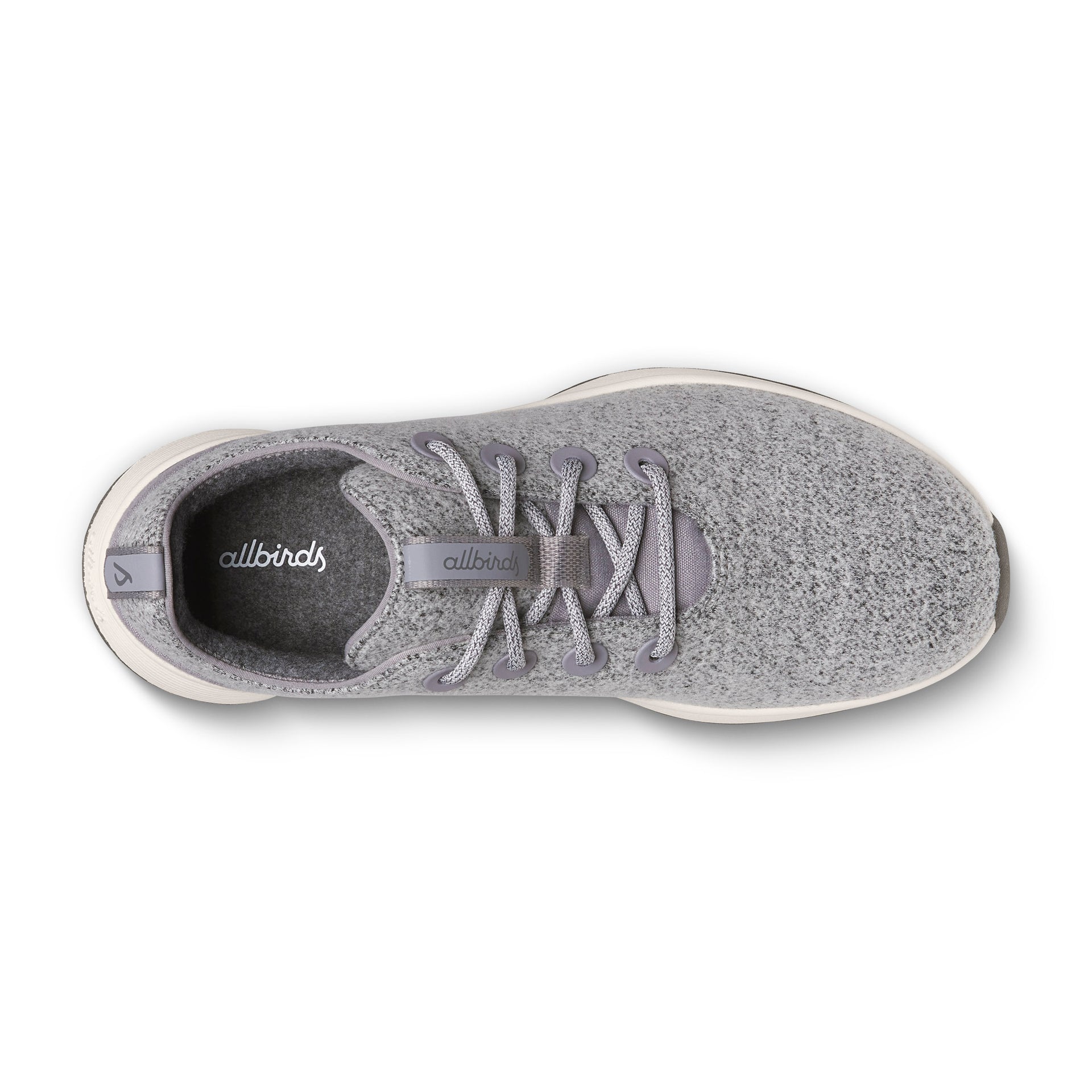 Women's Wool Runner NZ Waterproof - Medium Grey (Natural White Sole)