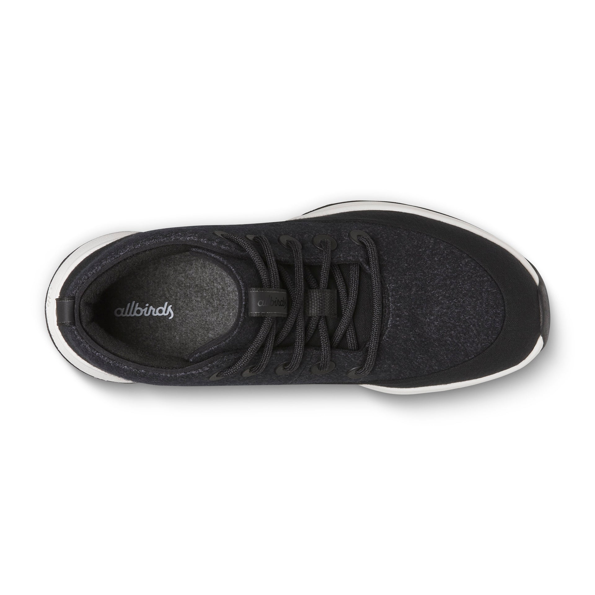 Women's Wool Runner NZ Mid Waterproof - Natural Black (Natural White Sole)