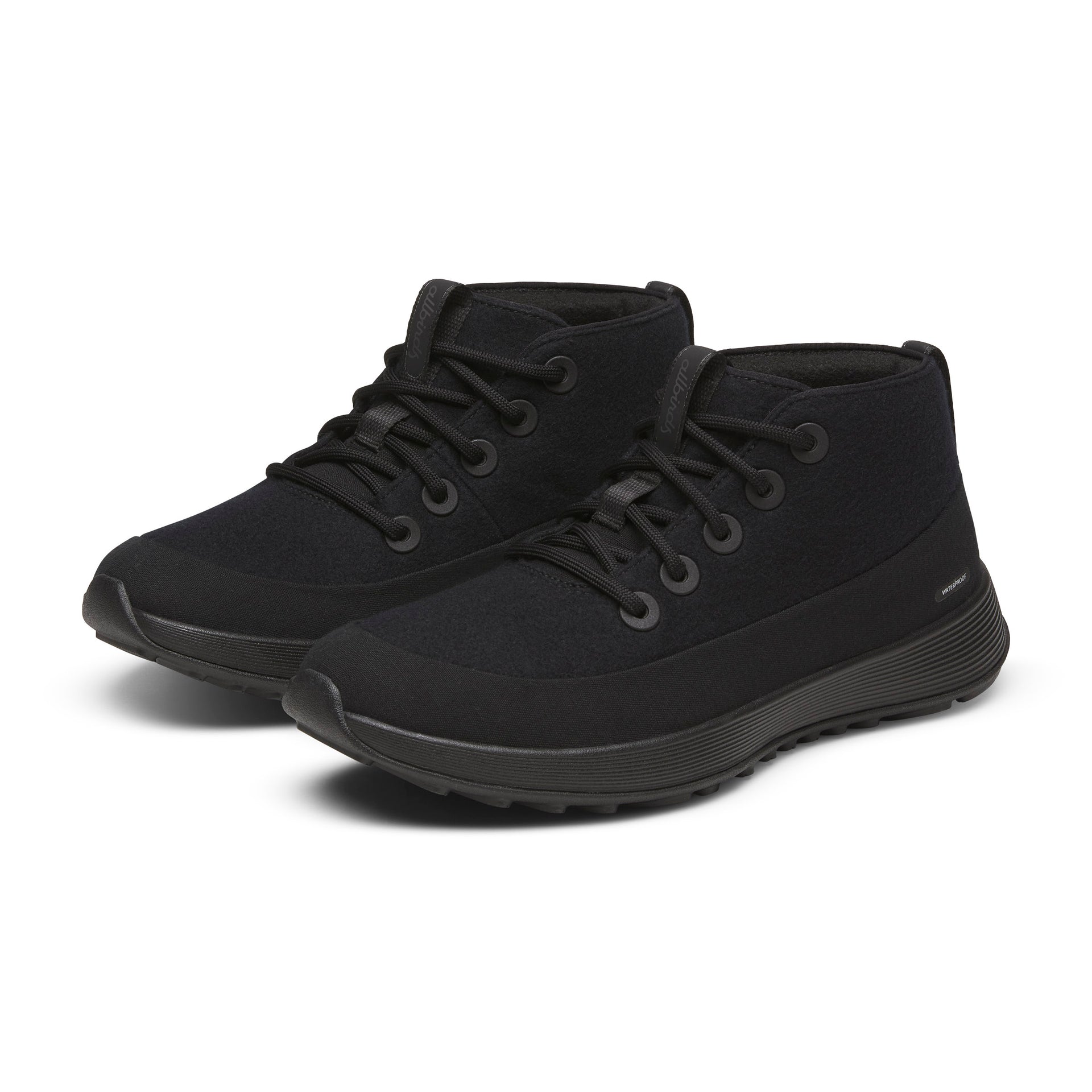 Women's Wool Runner NZ Mid Waterproof - Natural Black (Natural Black Sole)