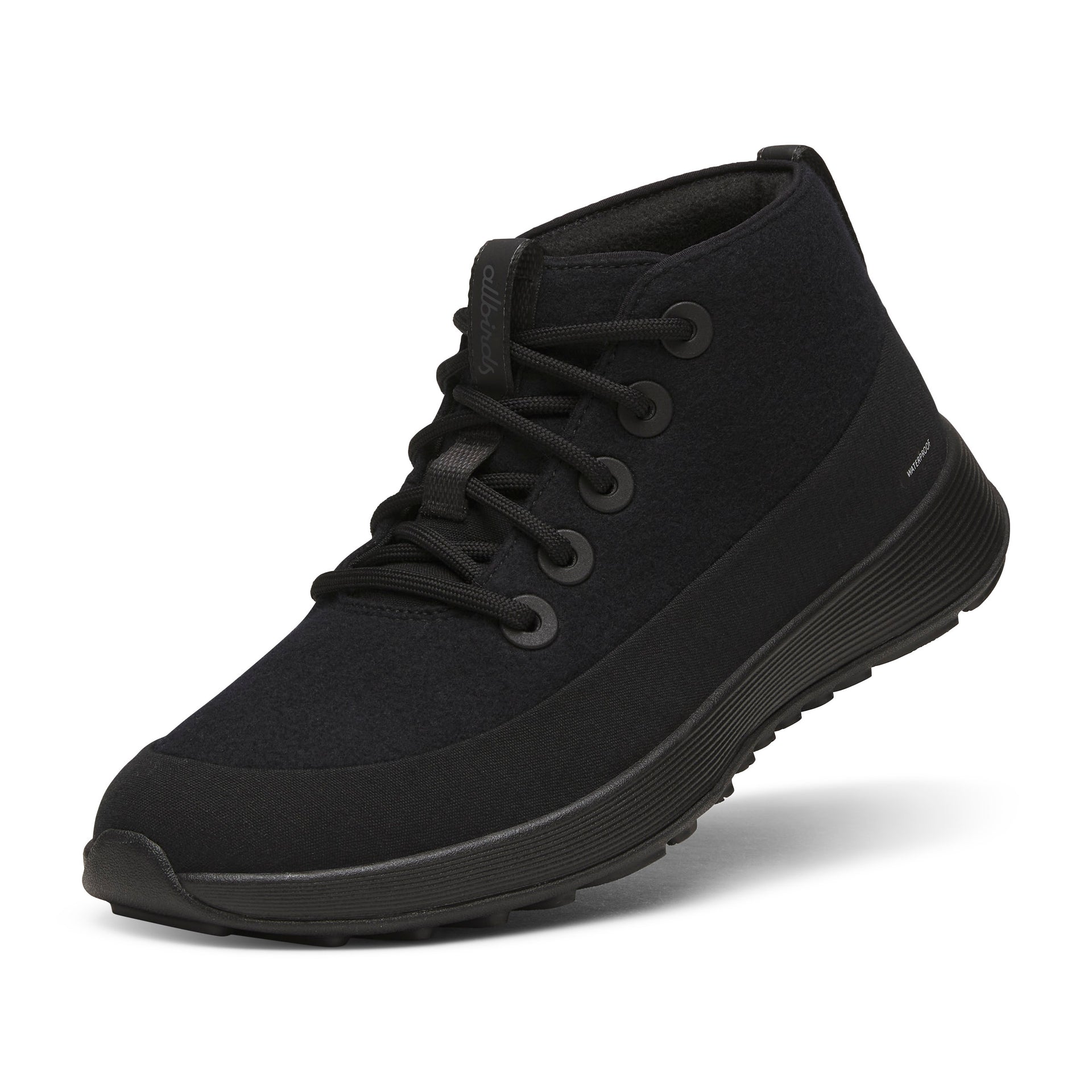 Women's Wool Runner NZ Mid Waterproof - Natural Black (Natural Black Sole)