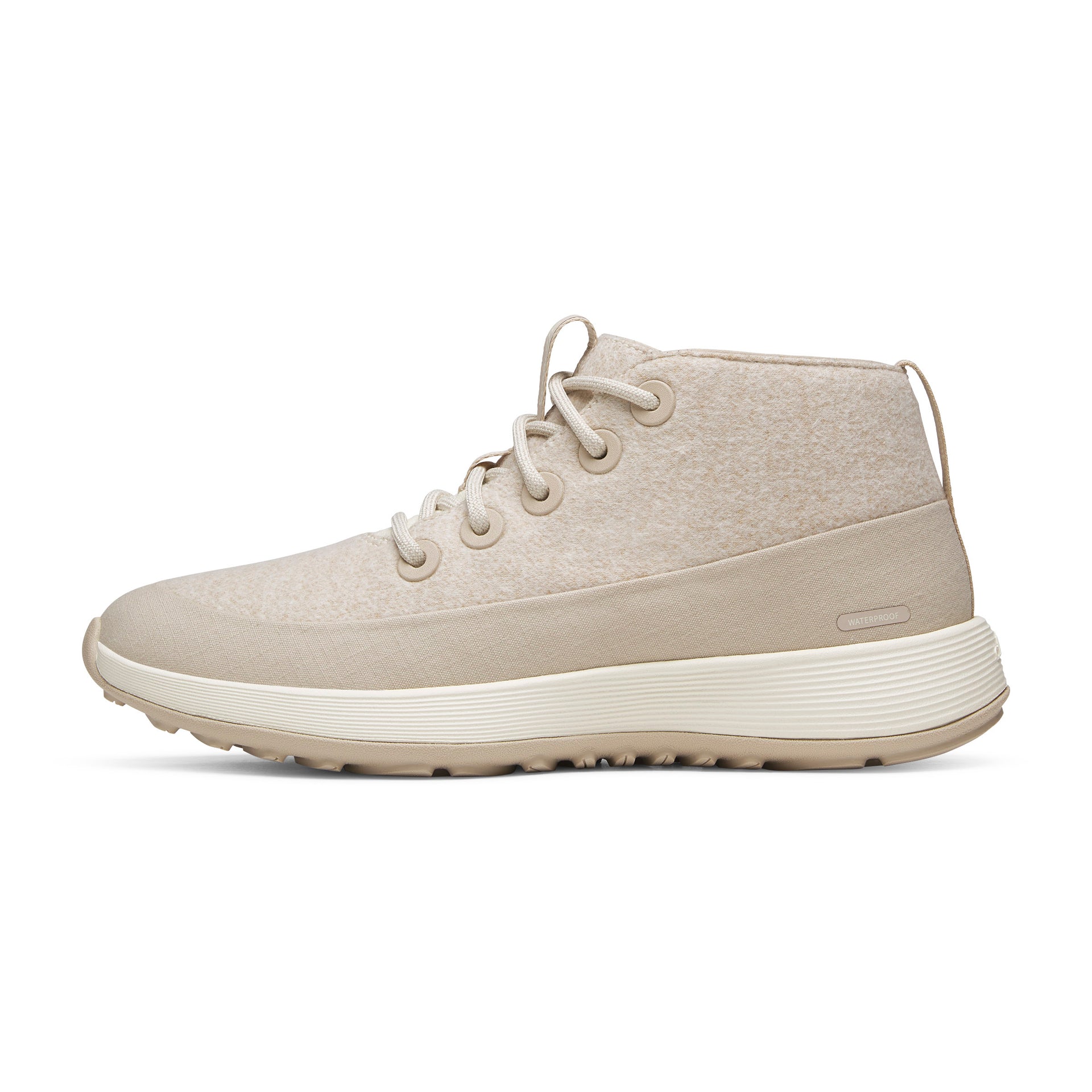 Women's Wool Runner NZ Mid Waterproof - Stony Cream/Rugged Beige (Stony Cream Sole)
