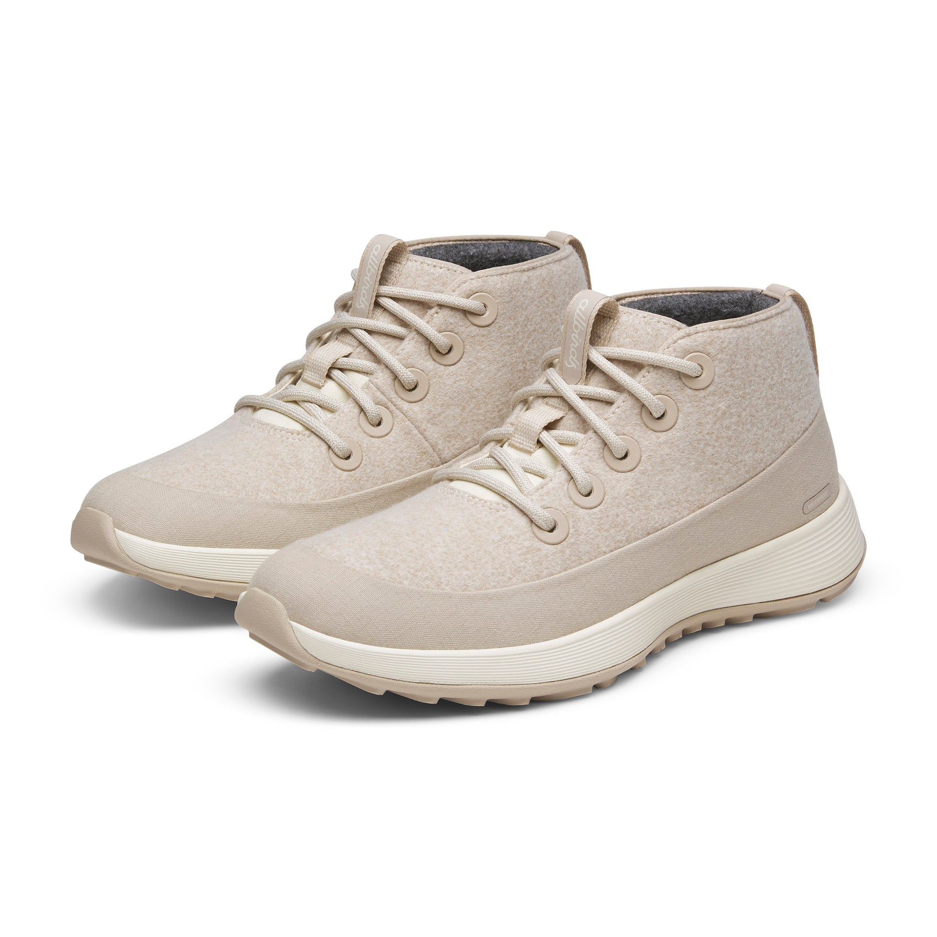 Women's Wool Runner NZ Mid Waterproof - Stony Cream/Rugged Beige (Stony Cream Sole)